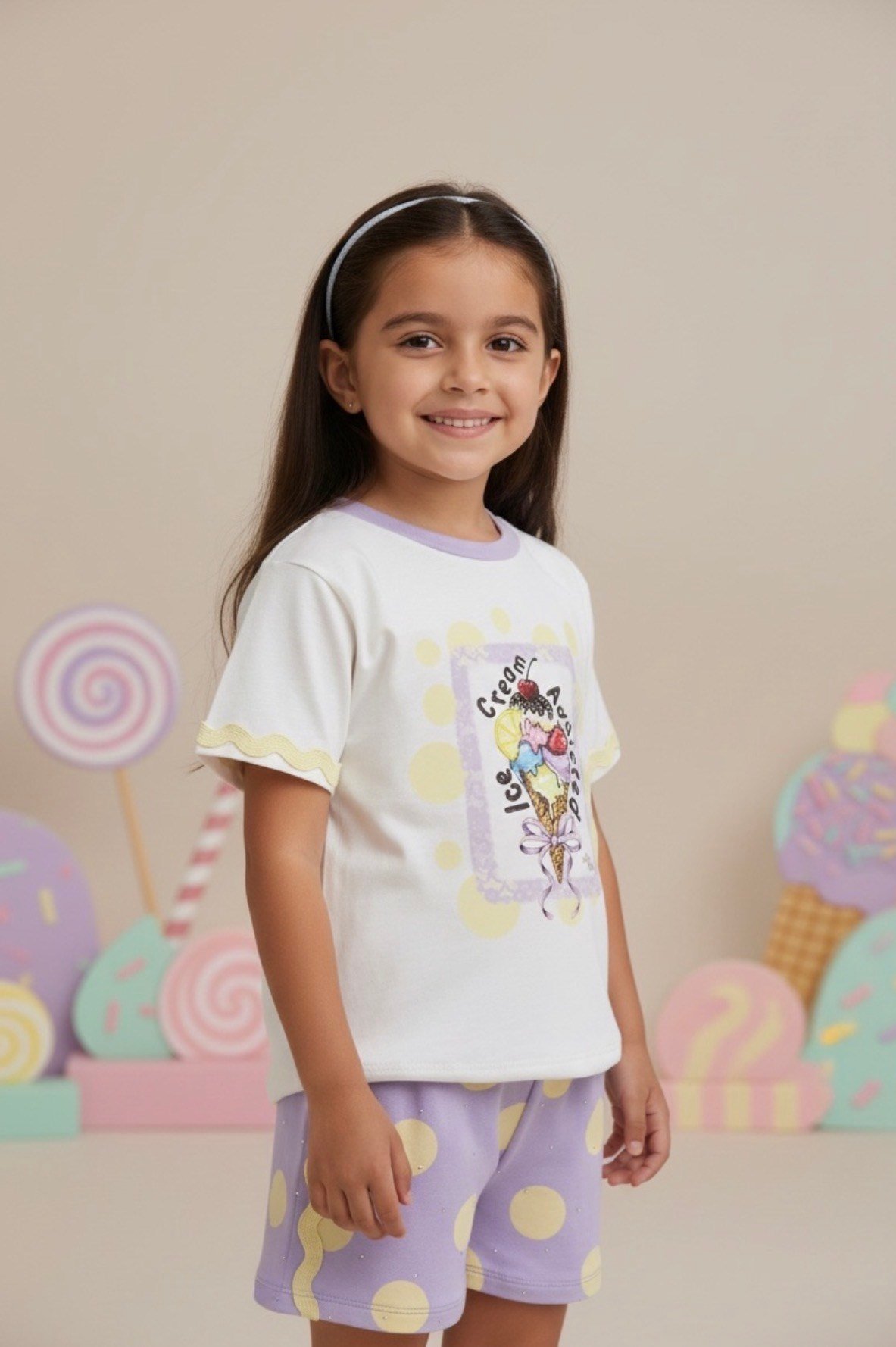 KIZ ÇOCUK  İCECREAM Takım