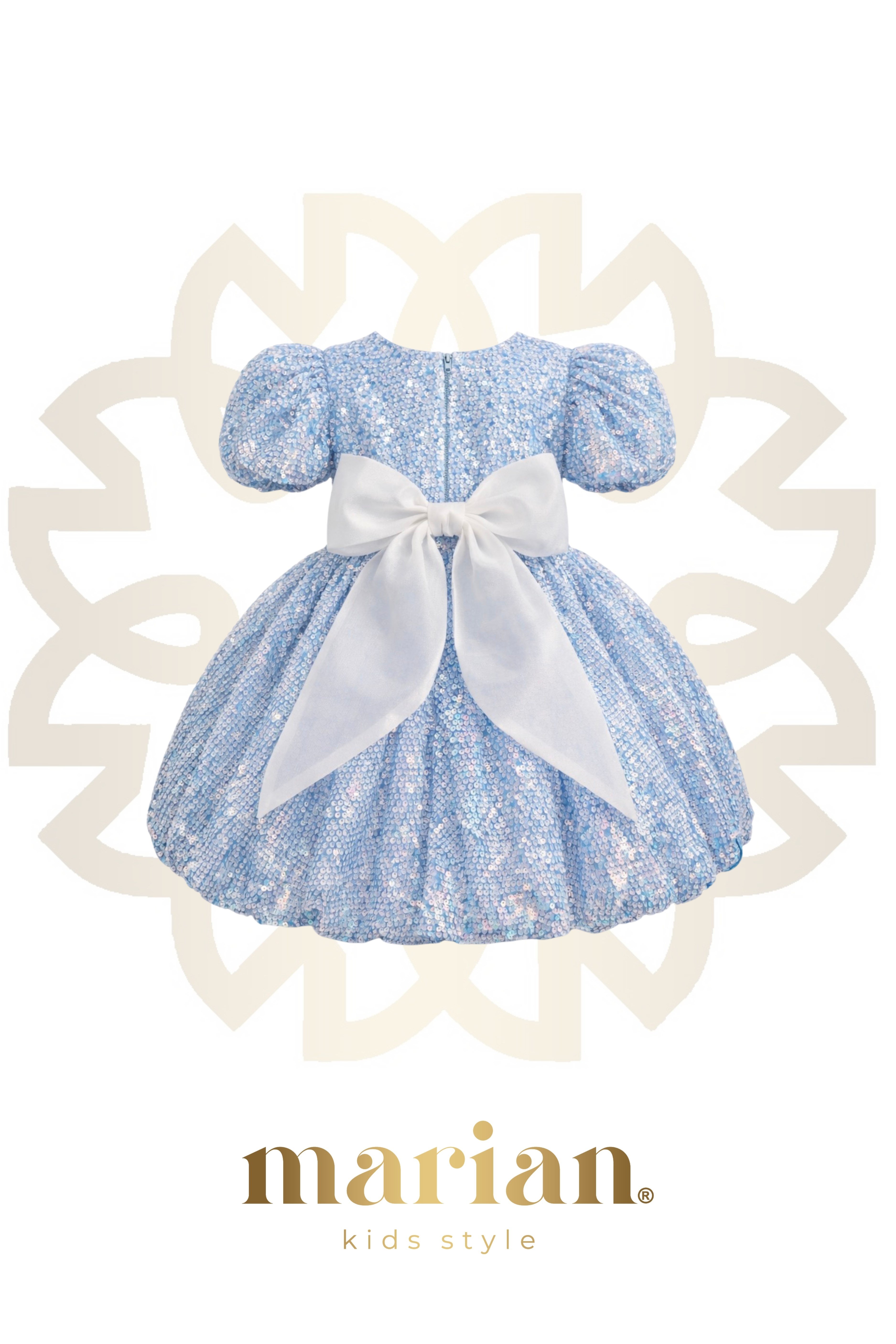 LİLY BLİSS Sparkle Princess Blue Elbise