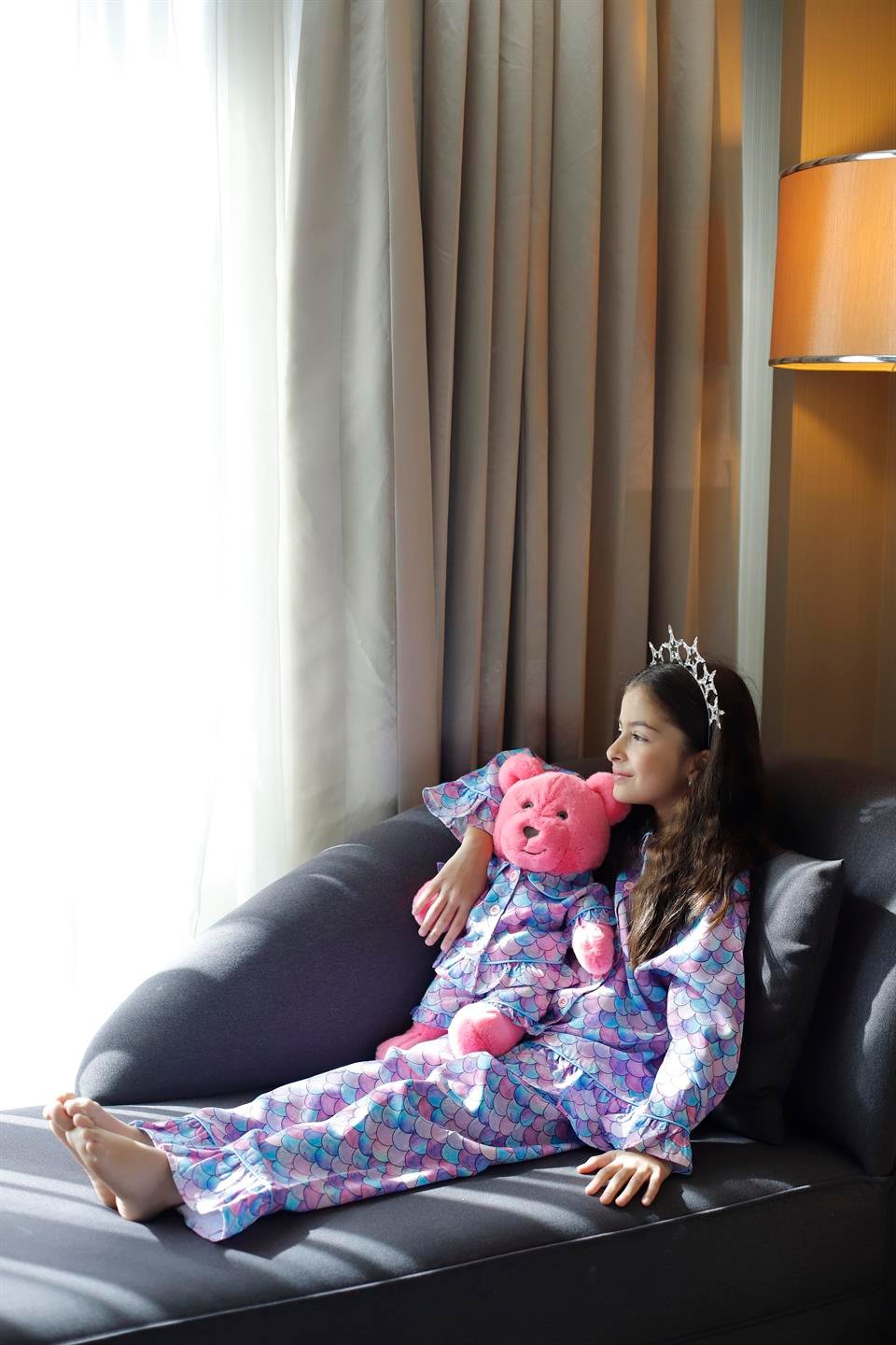 Luna Mia Uyku Arkadaşlı Kız Çocuk Pijama Seti