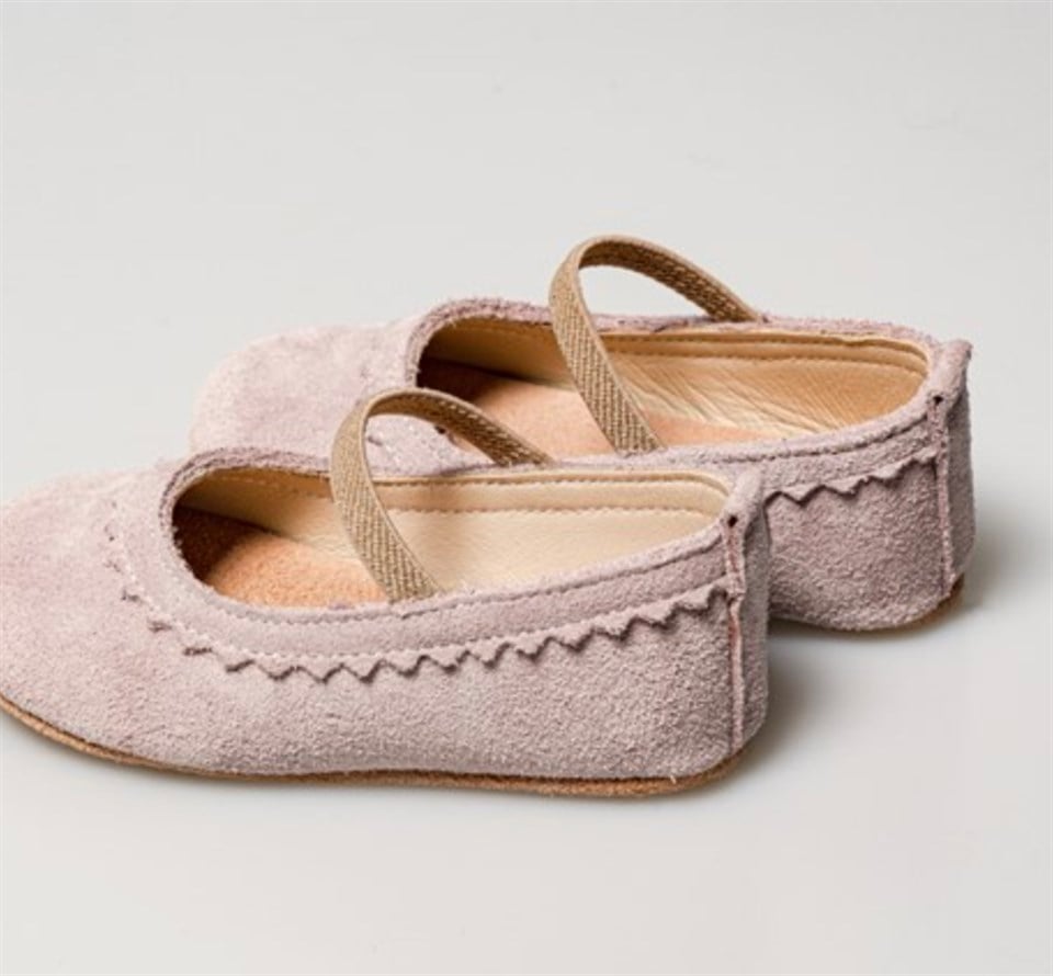 Merli&Rose Süet Babet Patik | Lila