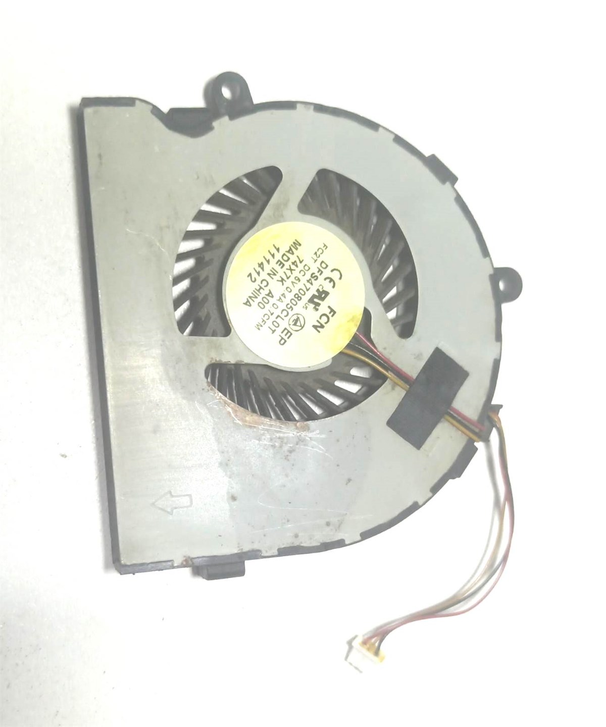 Soğutucu - FanDELL INSPIRON 15R 3521 3721 5521 5535 5721/ DFS470805C0T FC2T 74X7 K CN-074X7K DC28000C8F0  CPU SOĞUTMA FANı STOK: Z-60