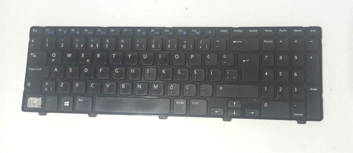 Klavye - Tuş TakımıDell Inspiron 15 3521 UK Q UYUMLU RETRO MARKA KLAVYE - TUŞ TAKIMI (BİR TUŞ EKSİK)  STOK:Z-60