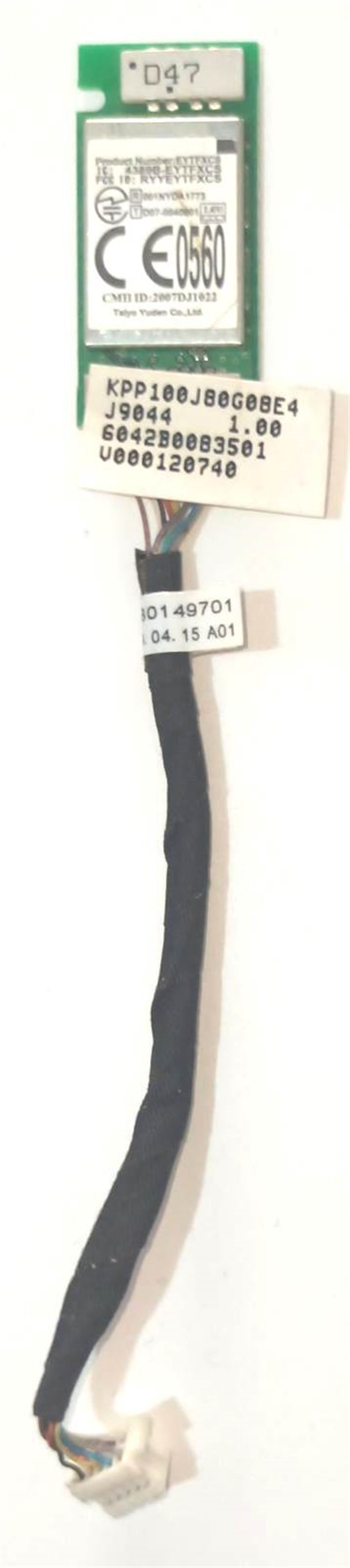 WIFI Kart - BluetoothToshıba Bluetooth Pa3608U-1Btm Board ,G86C0002X510 ,PTM6017B0149701 STOK:Z-64