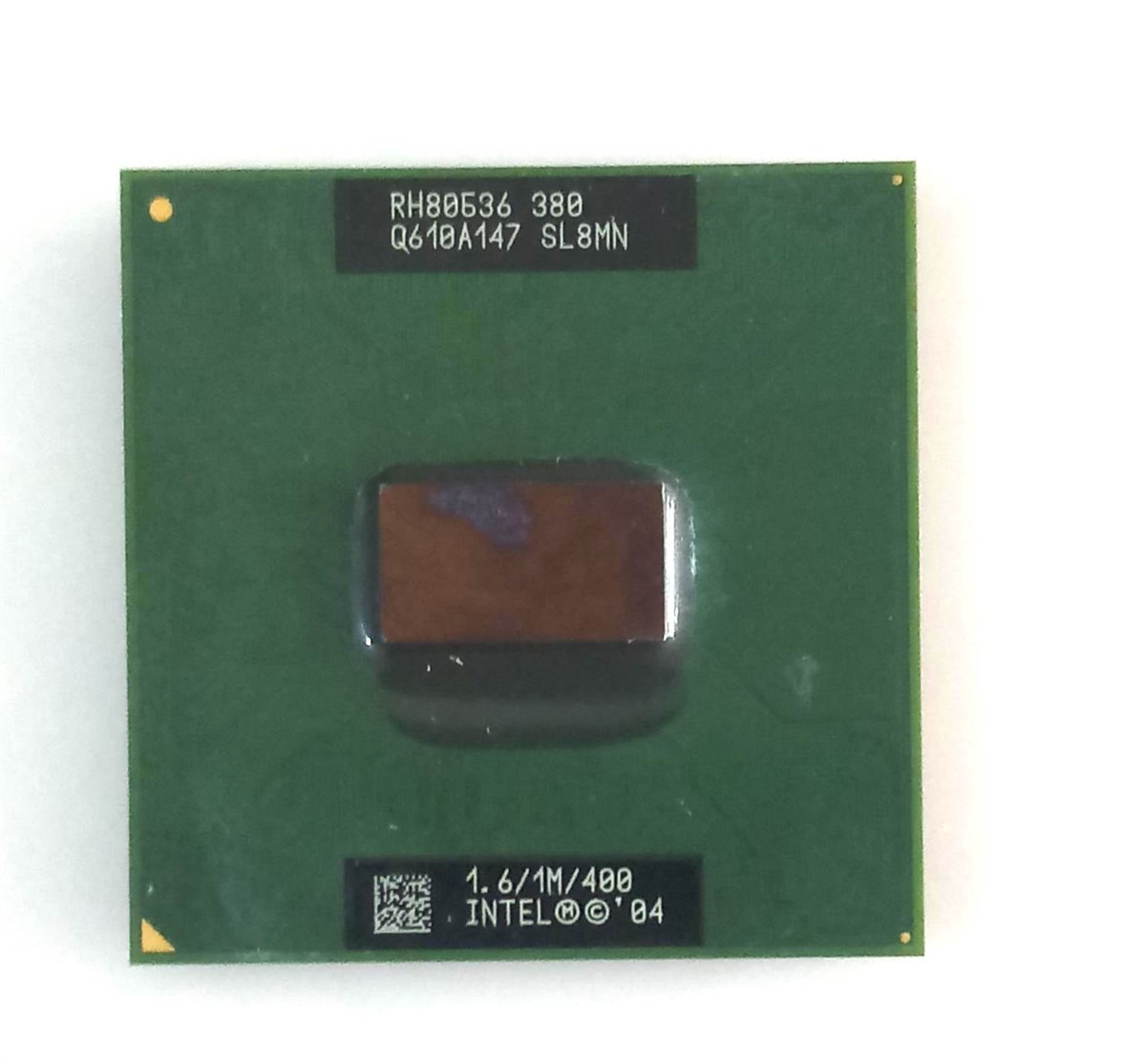 CPU - İşlemciIntel SL8MN - 1.60Ghz 400Mhz 1MB PPGA478 Intel Celeron M 380 CPU Processor STOK-İŞKUTU