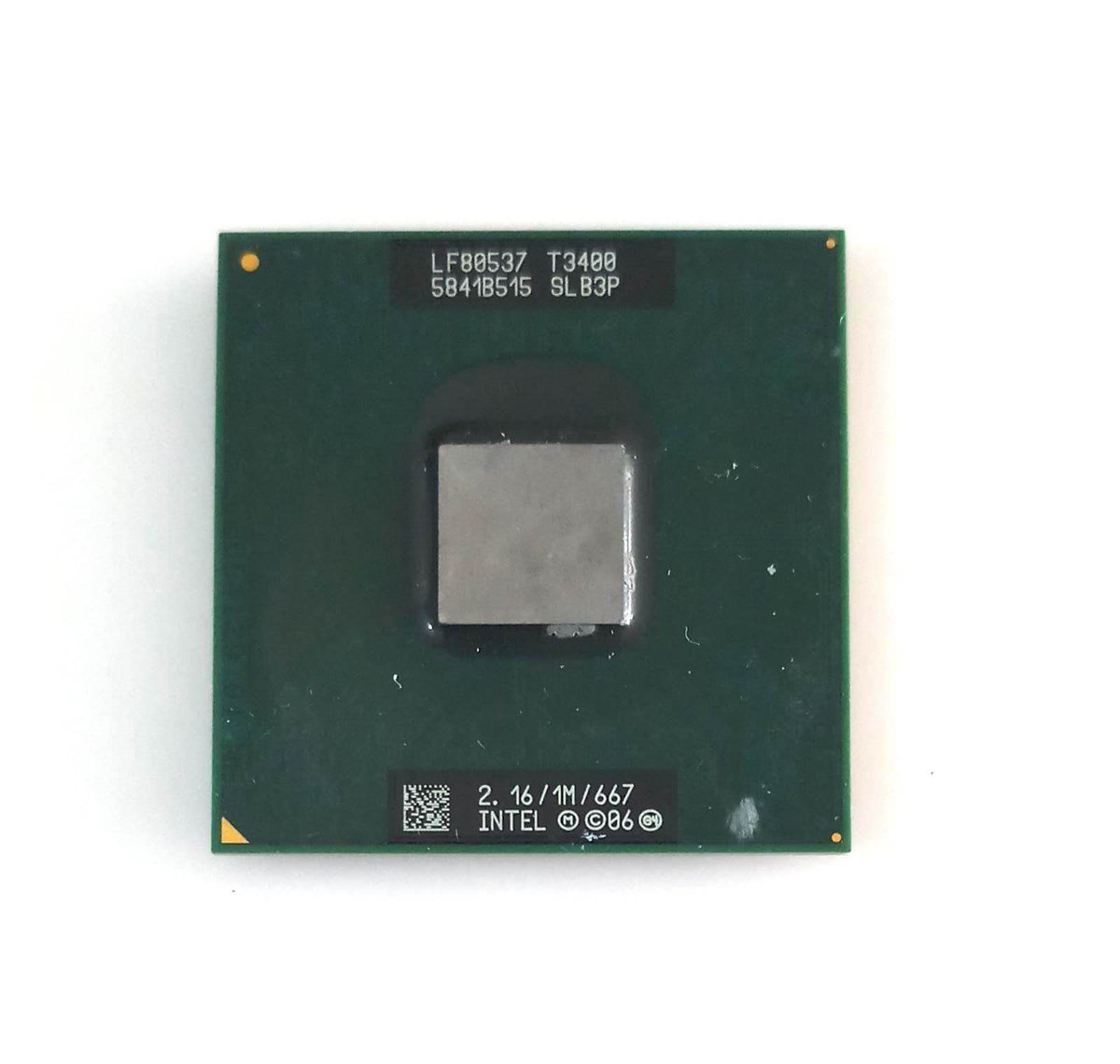 CPU - İşlemciIntel Pentium Dual-Core 2.16 GHz MobileProcessor  T3400  SLB3P CPU Processor STOK-İŞKUTU