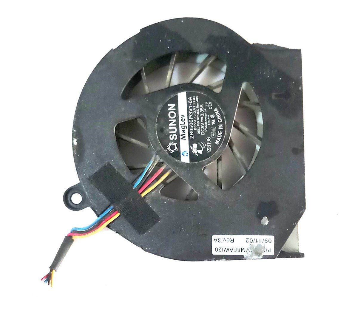 Soğutucu - FanDell ZB0506PGV1-6A, B3561-1.13.V1.F.GN Notebook Fan STOK-Z-66