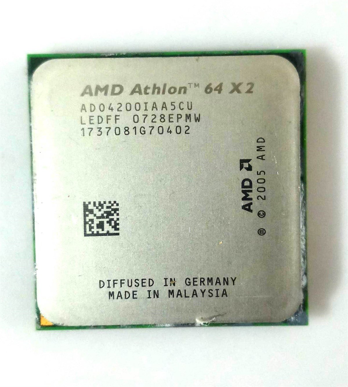 CPU - İşlemciAMD Athlon 64 X2 4200 2.2ghz AD04200IAA5CU Socket Am2 Dual Core CPU Processor STOK: İŞ KUTU