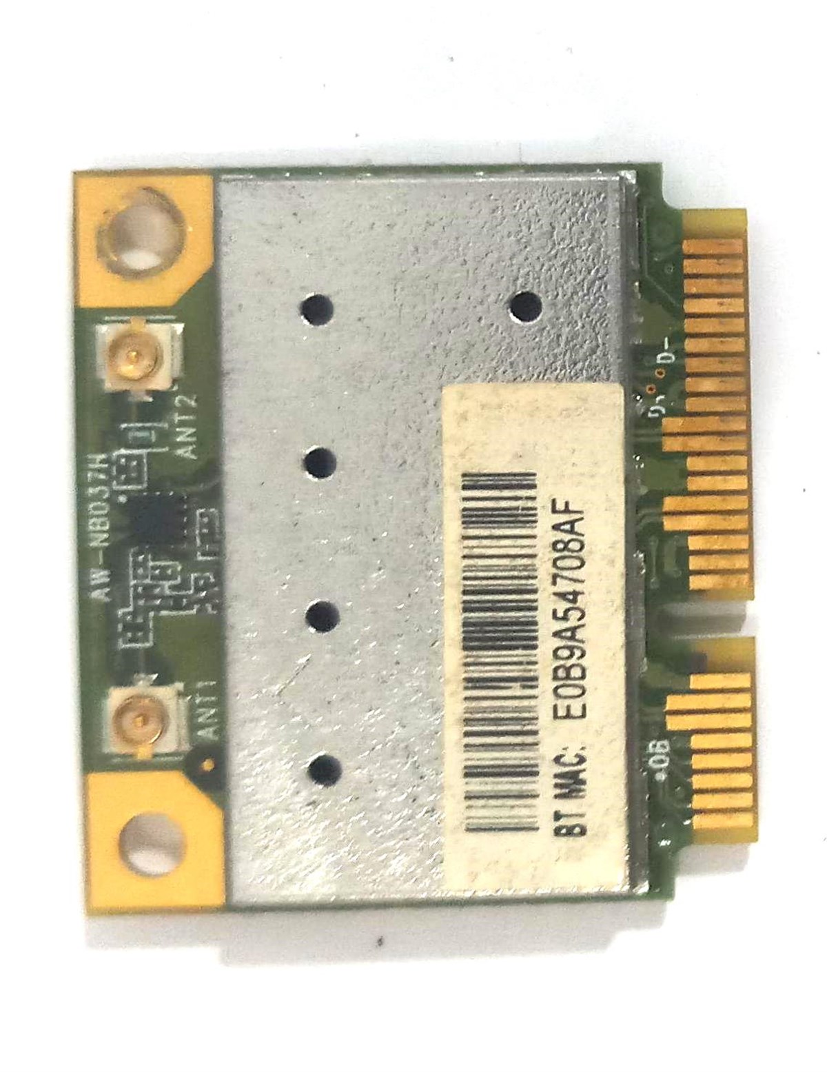 WIFI Kart - BluetoothAtheros AR5B195 AzureWave AW-NB037H yarım MINI PCI-E Wifi 150Mbps + bluetooth 3.0 ağ kartı STOK: 18