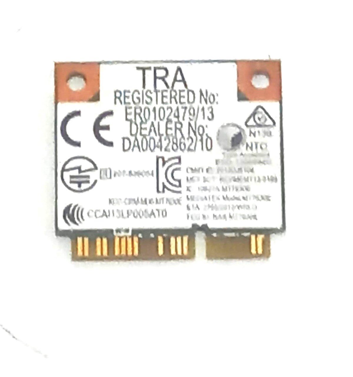 WIFI Kart - BluetoothAsus laptop için WLAN kartı DA105282 standart HF WLAN ER0042864/10 DA0042862/10 68942359F011 STOK: 13