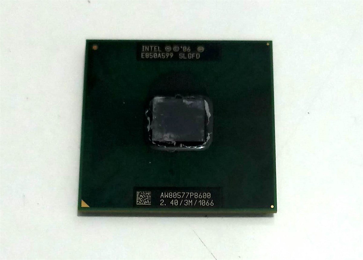 CPU - İşlemciSLGFD - Intel Core 2 Duo Mobile 2.40GHZ / 3MB Cache / 1066MHZ FSB CPU Processor - P8600 stok: iş kutu