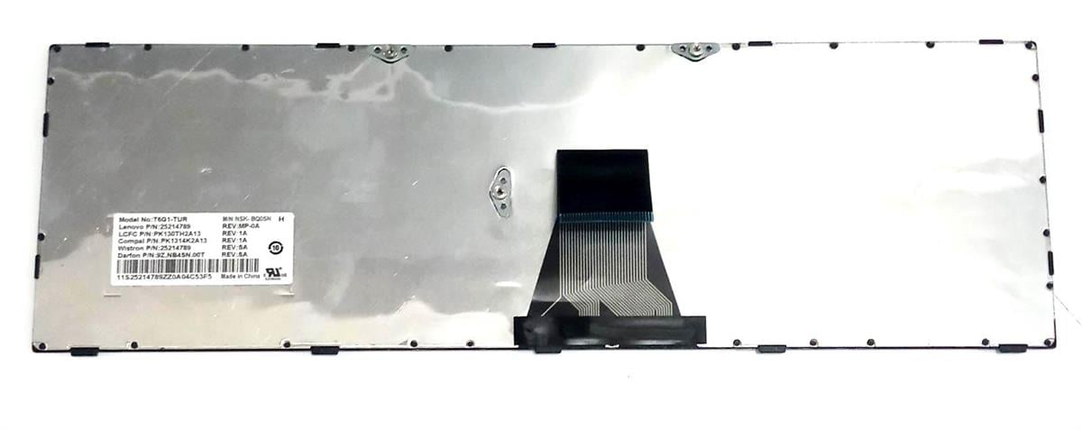 Klavye - Tuş TakımıLENOVO T6G1-TUR TÜRKÇE Q KLAVYE SAĞLAM ORİJİNAL STOK: Z75