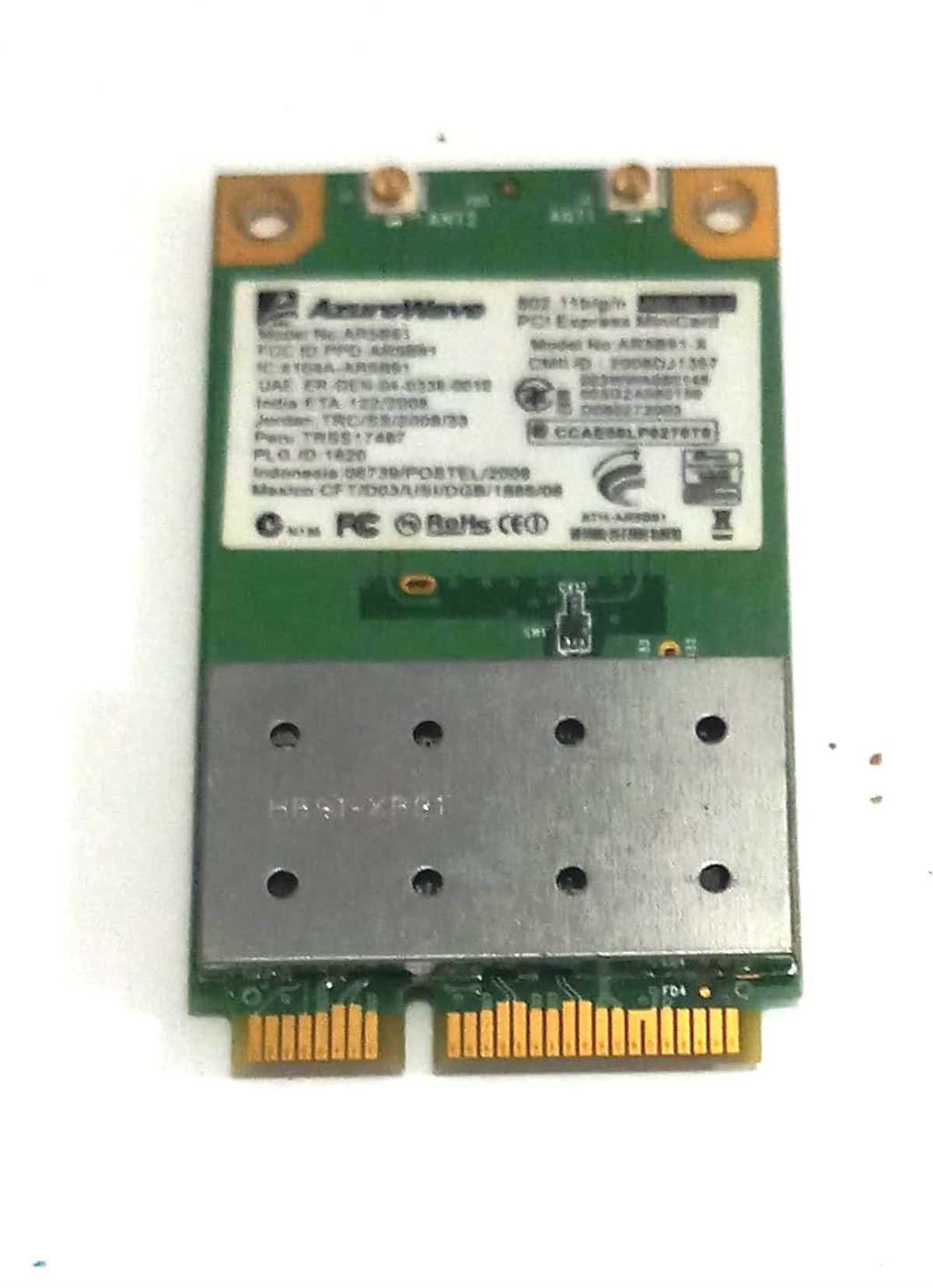 WIFI Kart - BluetoothAtheros Ar5b91 9281 Abgn Pci-e 802.11b/g/n Wireless Wifi Card 2.4 Ghz 300m STOK: 20