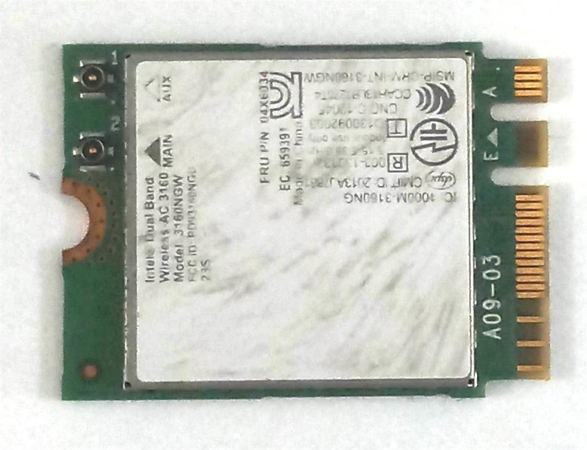 WIFI Kart - BluetoothIntel Dual Band 3160NGW Kablosuz-ac 3160 3160ac ac3160 802.11ac Wi-fi + Bluetooth için ASUS UX301LA NGFF kablosuz ağ kart STOK: Z75