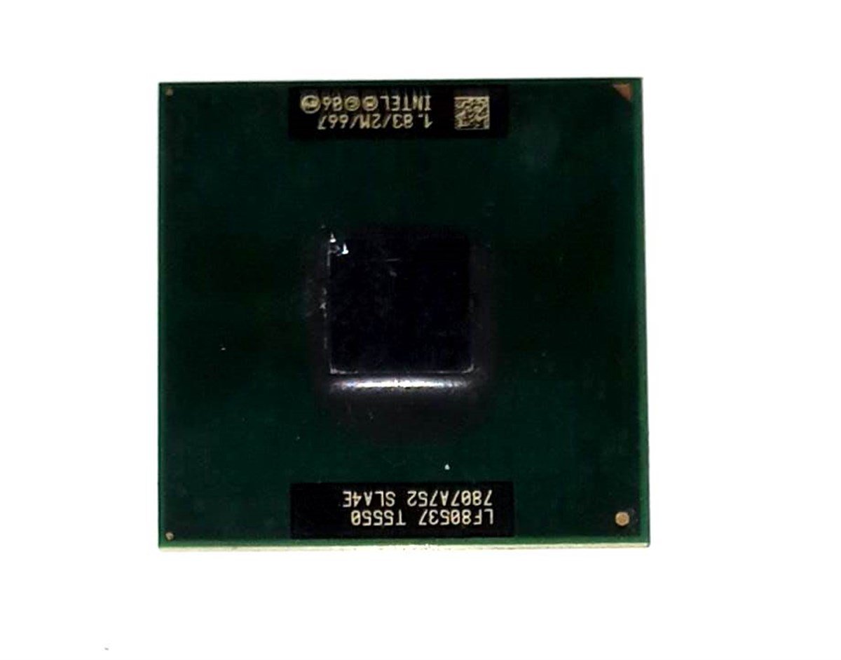 CPU - İşlemciIntel Core 2 Duo İşlemci T5550 CPU SLA4E 1.83 GHz/2 M/667 35 W 65nm STOK: İŞ KUTU
