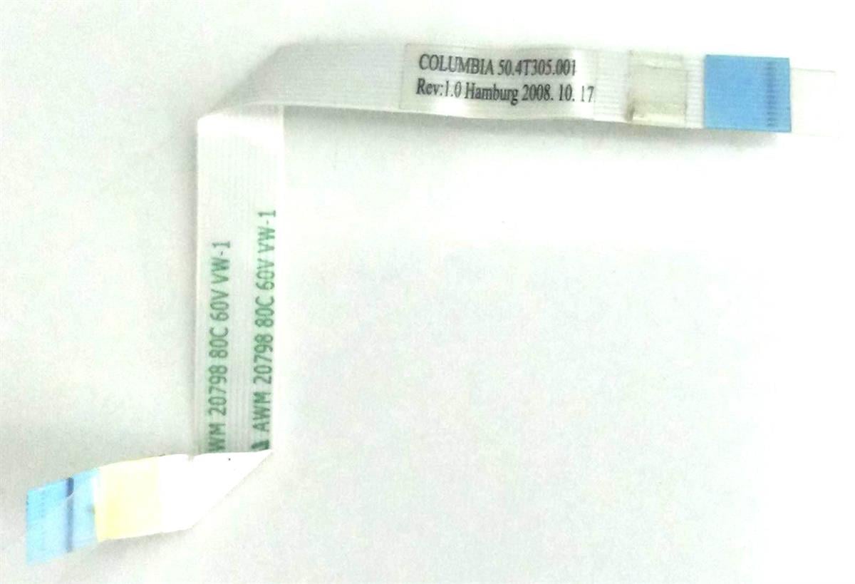 LCD Data Flex KabloFlex kablo 50. 4t305.001 HAMBURG-W e235863 AWM 20798 80c 60V VW-1 pin 12 TouchPad laptop Acer extensa 5220 STOK: Z39