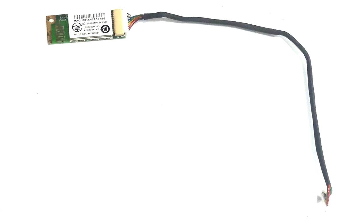 WIFI Kart - BluetoothBluetooth Wireless CN-0CW725-13740 Dell PP22L Cable Module Flex STOK: 52