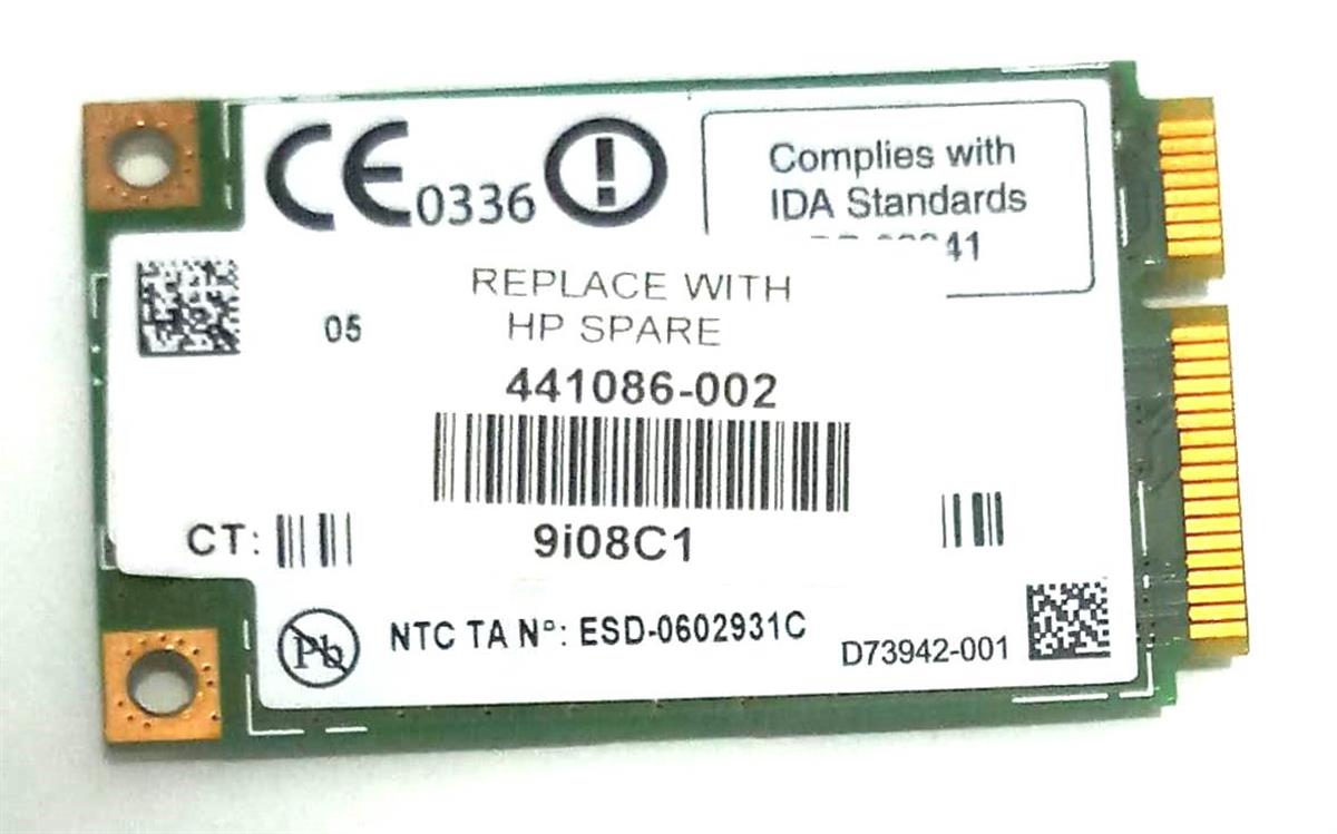 WIFI Kart - BluetoothIntel kablosuz wifi link 4965agn mini pcie kart 4965agn mm2 STOK: Z73