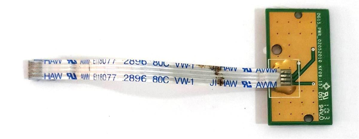 Power Buttton - Power BooardDell İnspiron 15R N5010 M5010 Notebook Power Açma Kapama Tetik Kart - DG15_PWR_02052010 KF09-157 50.4HH05.101 STOK: Z81