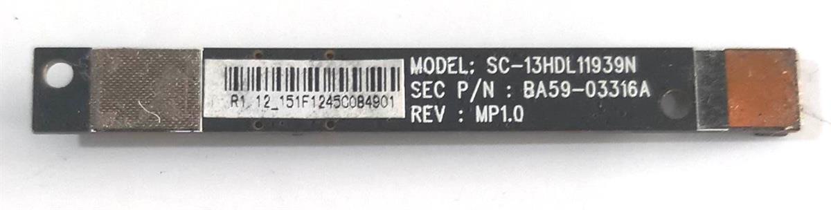 Kamera - MikrofonSamsung Np350P7C 350E7C Notebook Webcam Kamera Sc-13Hdl11939N STOK: 143