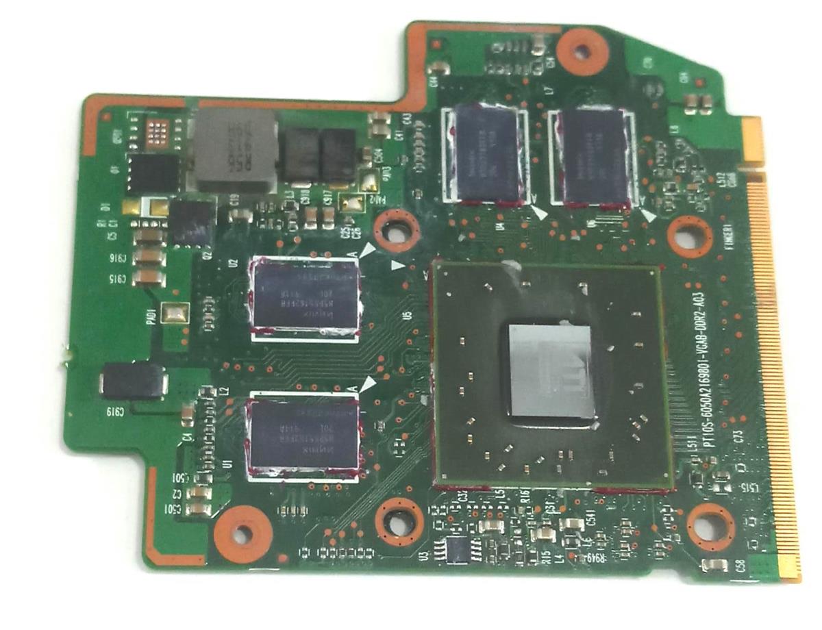 AnakartlarToshiba A300 V000121540 PT10S-6050A2169801-VGAB-DDR2-A02 Ekran Kartı STOK: Z88