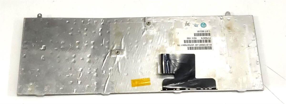 Klavye - Tuş TakımıSony 81-31105001-43 Klavye - Türkçe Siyah  STOK: Z90