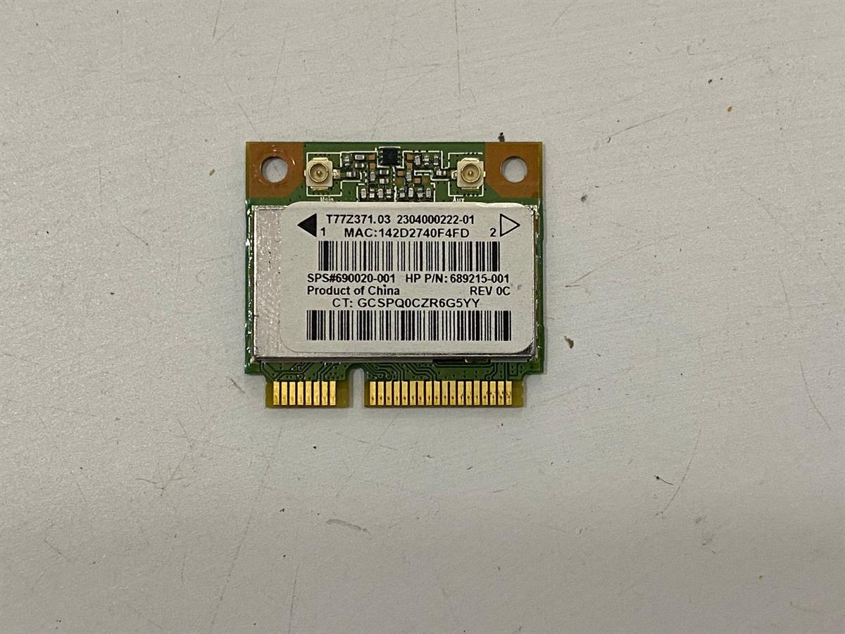 WIFI Kart - BluetoothORİJİNAL  HP 15-R005ST SPS: 690020-001 STOK: Z94 