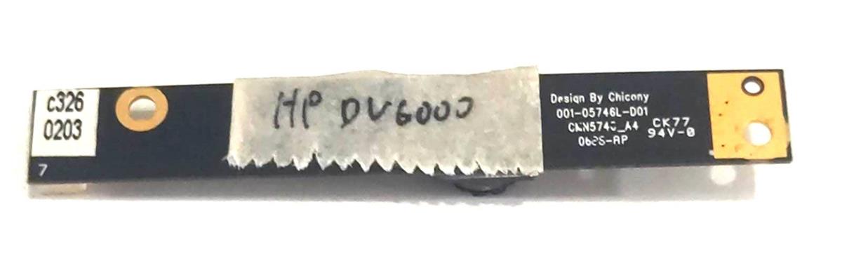 Kamera - MikrofonHP PAVILION DV6000 DV6500 DV6700 1.3 MP WEBCAM 001-05746L-D01 ATD05746025 STOK: 218