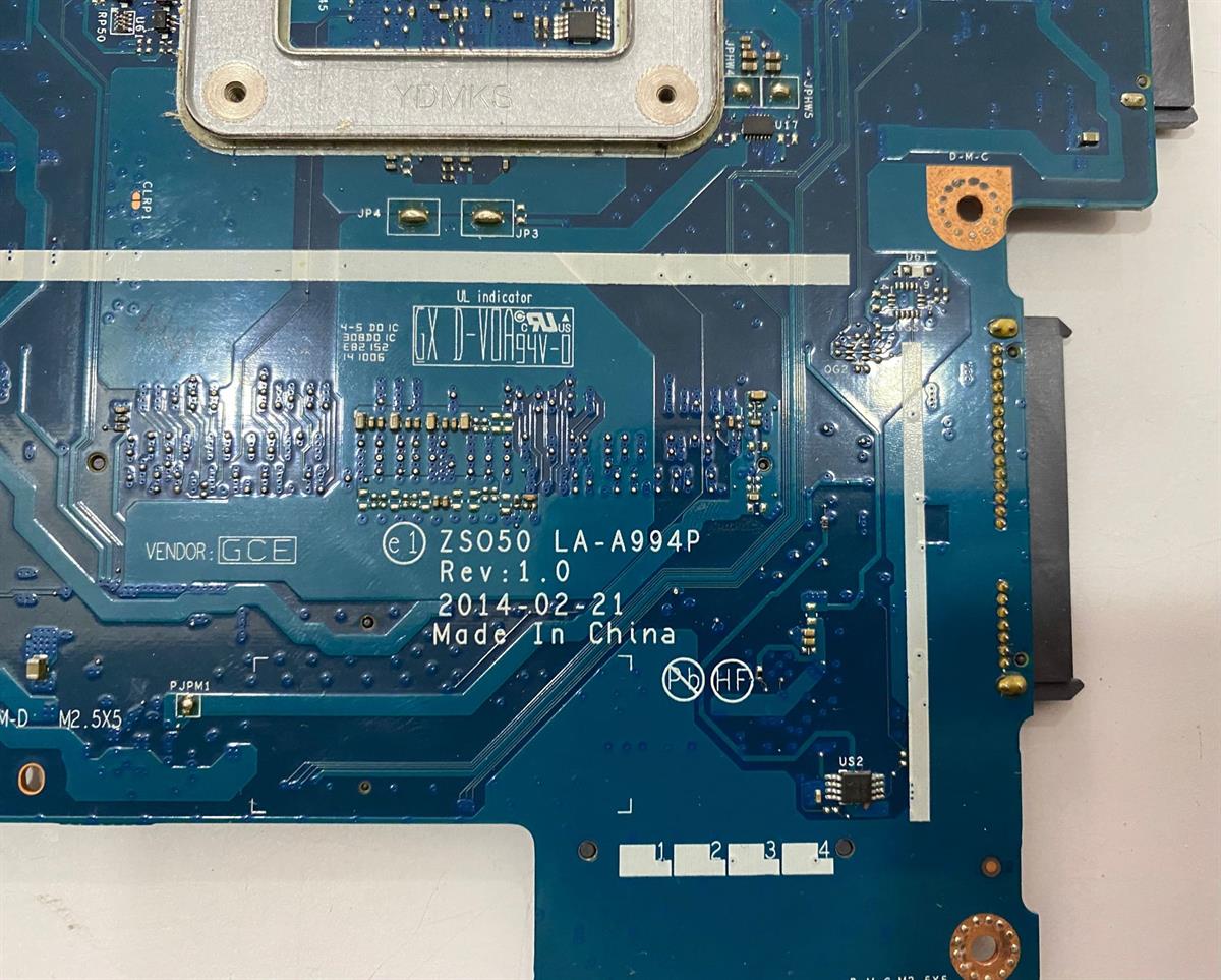 AnakartlarORİJİNAL HP 15-R005ST ARIZALI ANAKART ZS050 LA-A994P REV:1.0  STOK: Z94