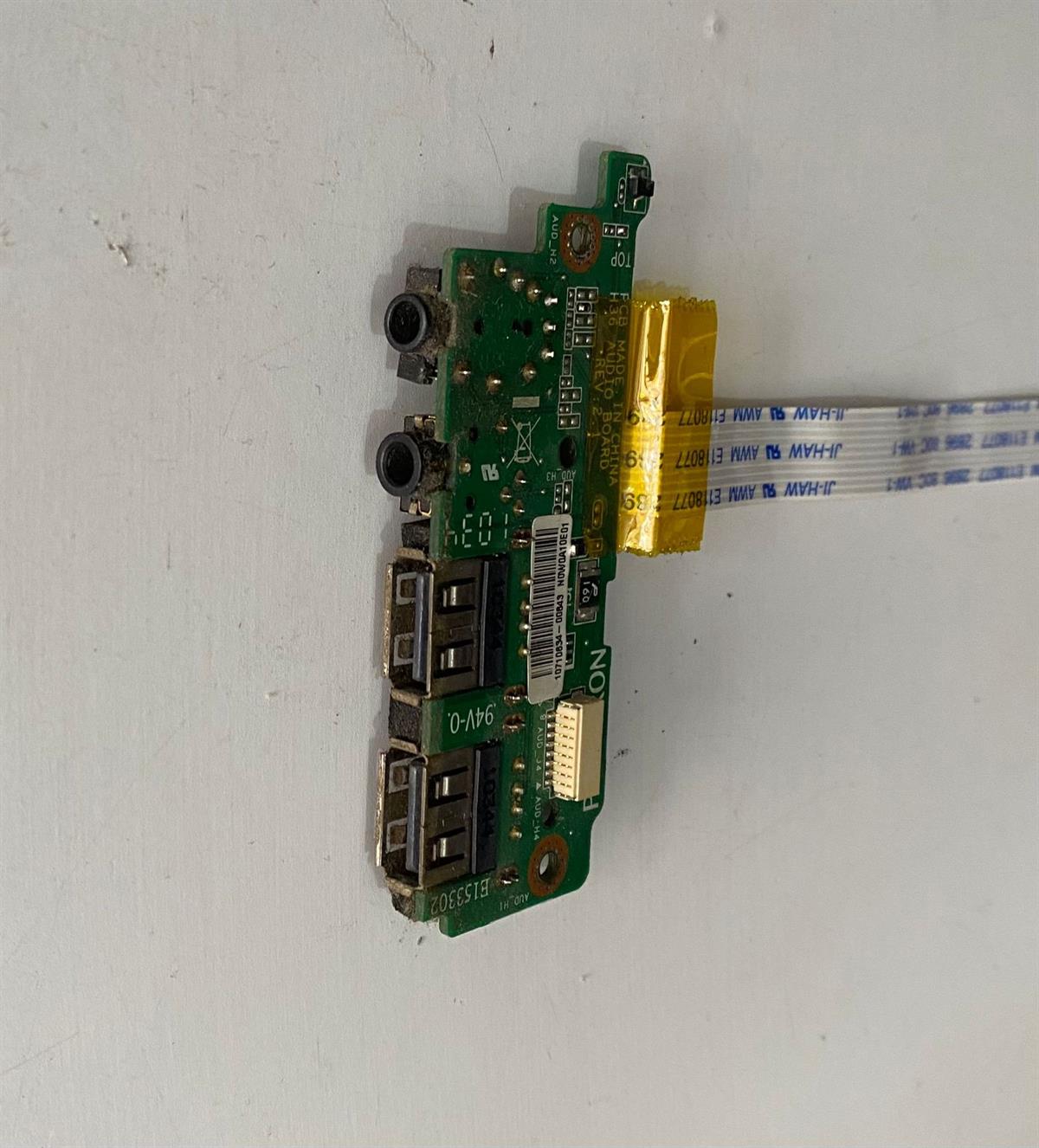 USB - AUX BoardORİJİNAL CASPER NIRVANA H36, H36FF, H36FD, H36X, H36Y, H36Y-L USB BOARD AUDIO BOARD STOK: Z59