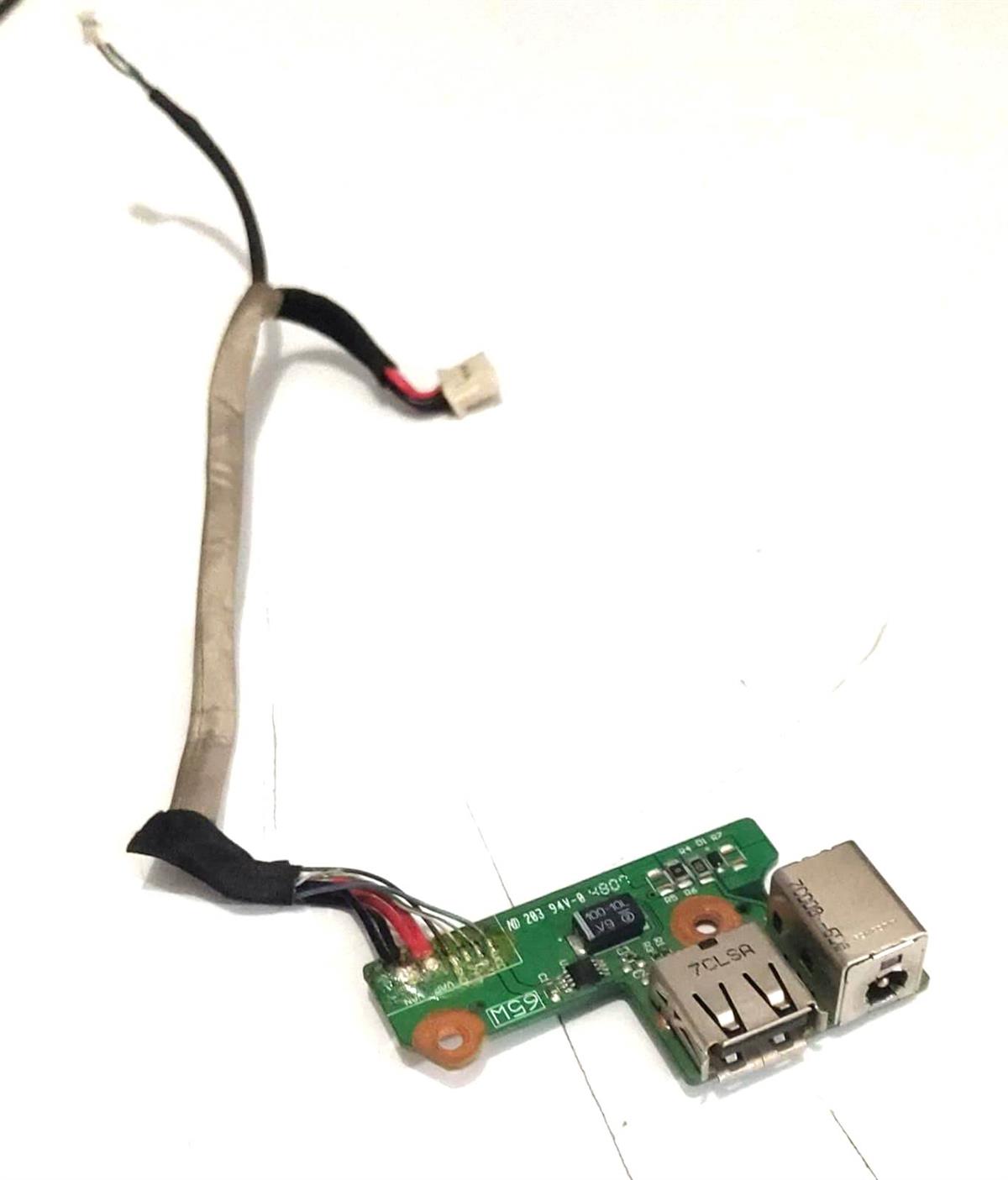 Şarj Soketi - DC JackHP PAVILION DV6700 DC POWER JACK & CABLE-DDAT8APB2005107 STOK: 219