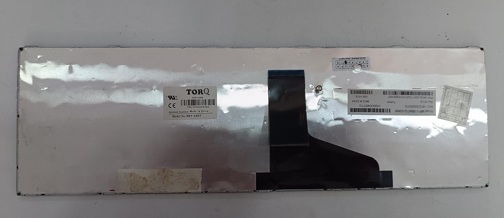 Klavye - Tuş TakımıToshiba Uyumlu Mp-11B56Tq-528W  Çerçeveli Klavye Tuş Takımı Siyah Tr  STOK:Z95