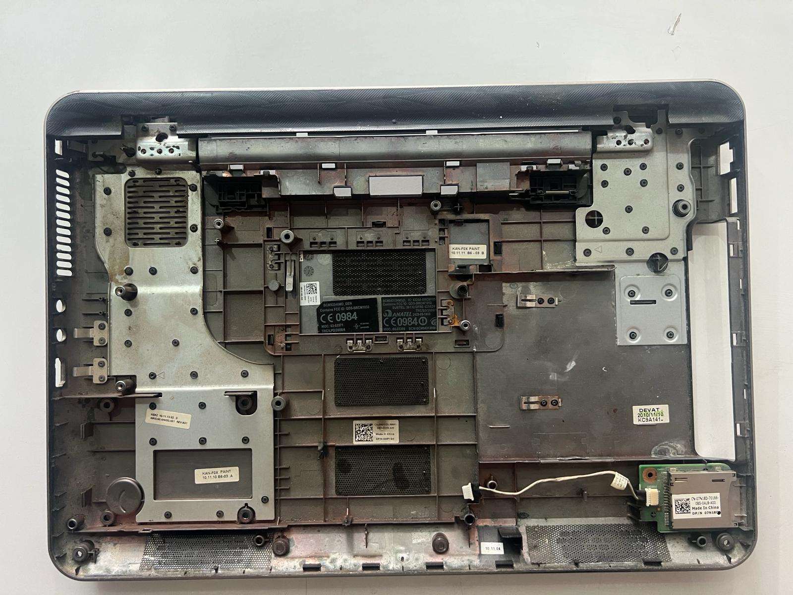 Alt KasaGri Renk Dell inspiron N5010 M5010 Alt Kasa Bottom Case CN-0P0DJW STOK: Z79