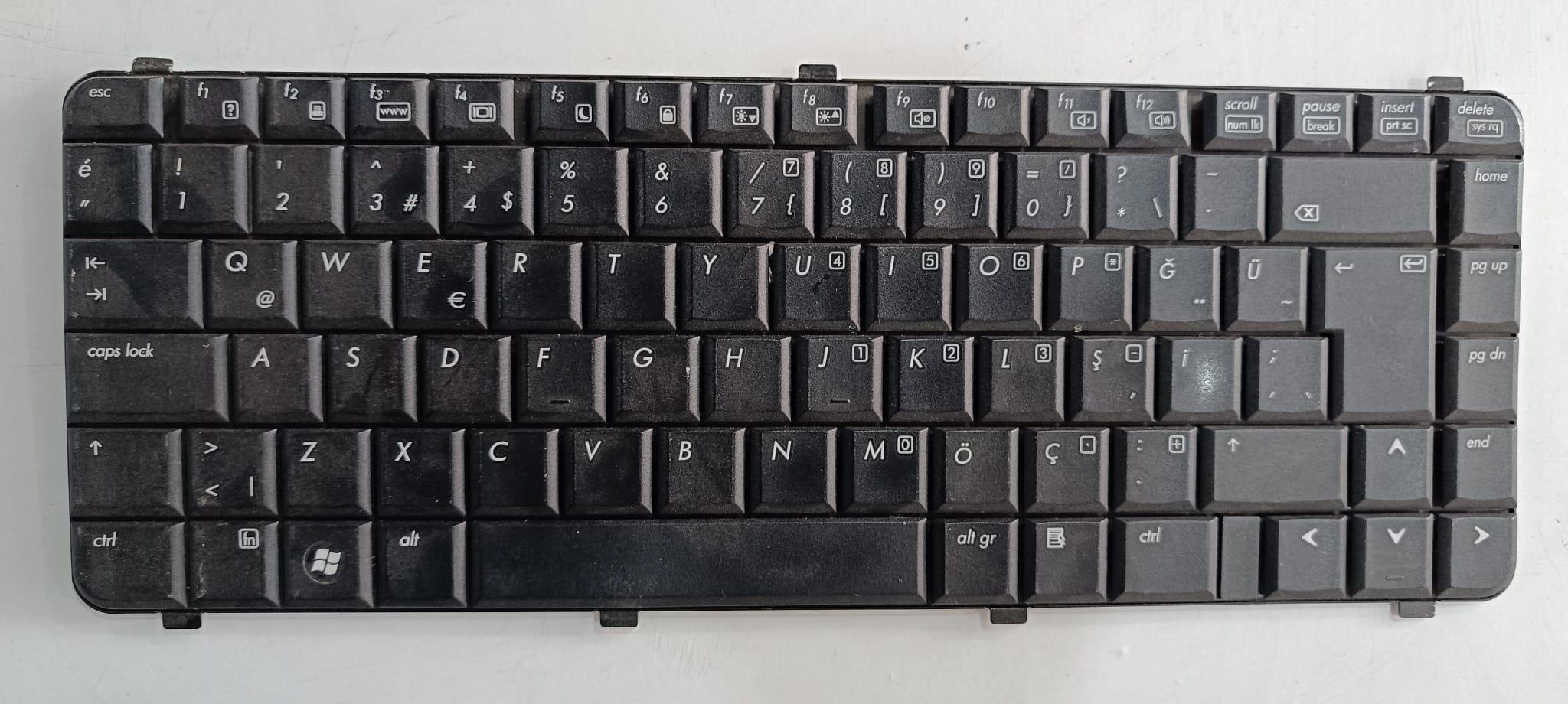 Klavye - Tuş TakımıHp 490267-141  NSK-H5R0T Notebook Klavye (Siyah TR) STOK:Z95