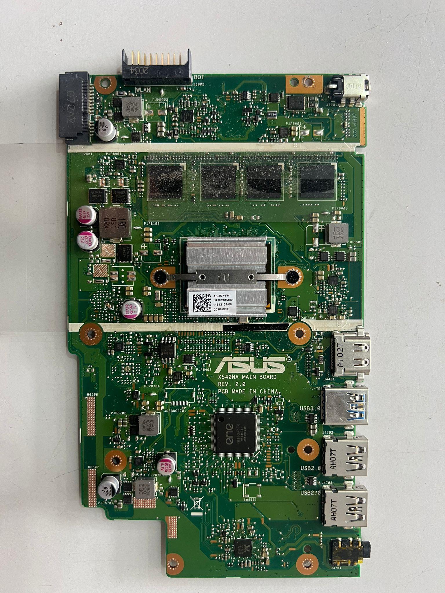 AnakartlarARIZALI AMA İŞLEM GÖRMEMİŞ ASUS X540NA REV. 2.0 Stok: Z97