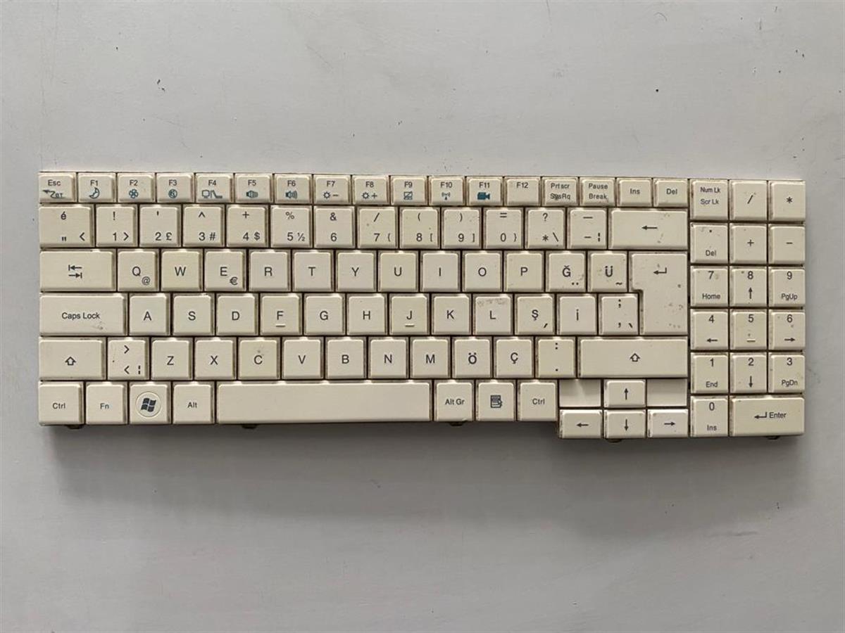 Klavye - Tuş TakımıORİJİNAL CASPER NİRVANA MB50IA1 MP-09R16TQ-36041 KLAVYE, TÜRKÇE TUŞ TAKIMI STOK: Z92