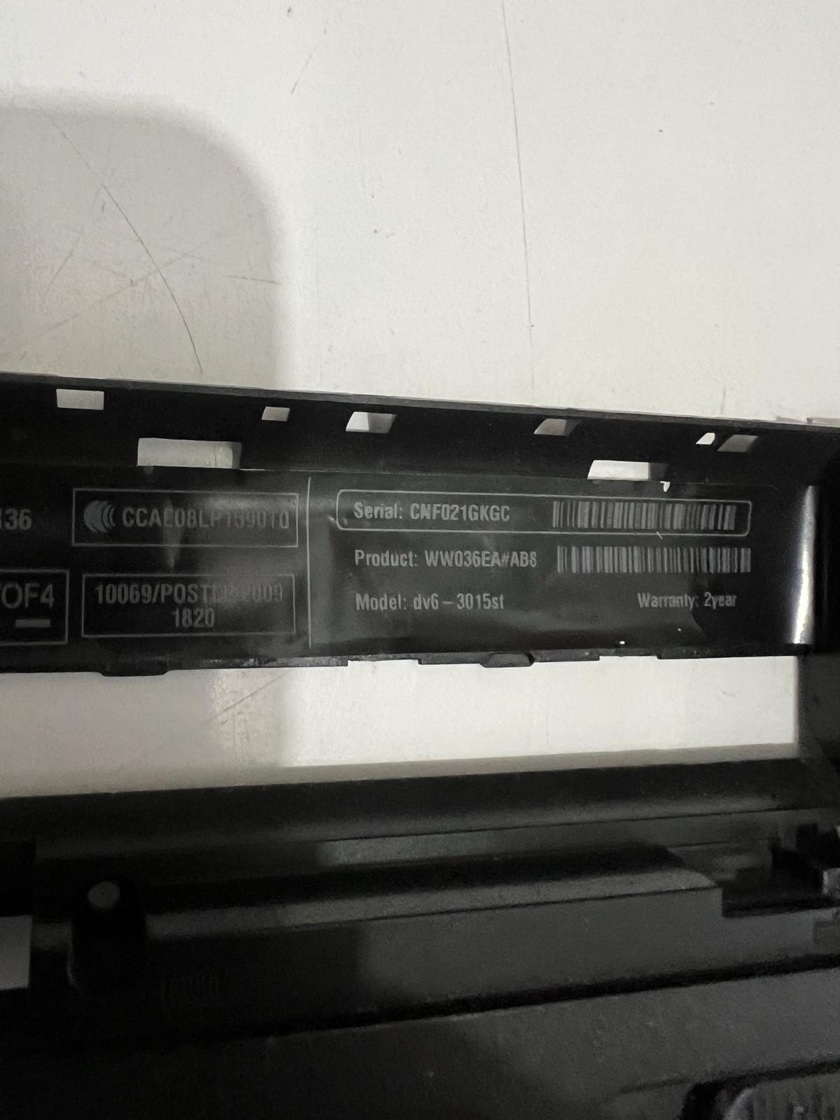 Alt KasaHP DV6 DV6-3000 ALT KASA  STOK:71