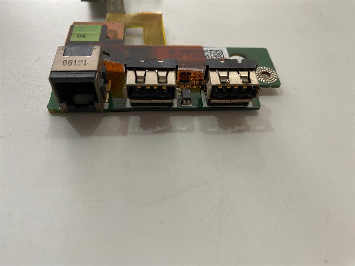 USB - AUX BoardTOSHIBA SATELLITE A300-17N  MODEL NO: PSAJ0E-01300QTE USB BOARD DABD3ATB6D0 STOK: Z93