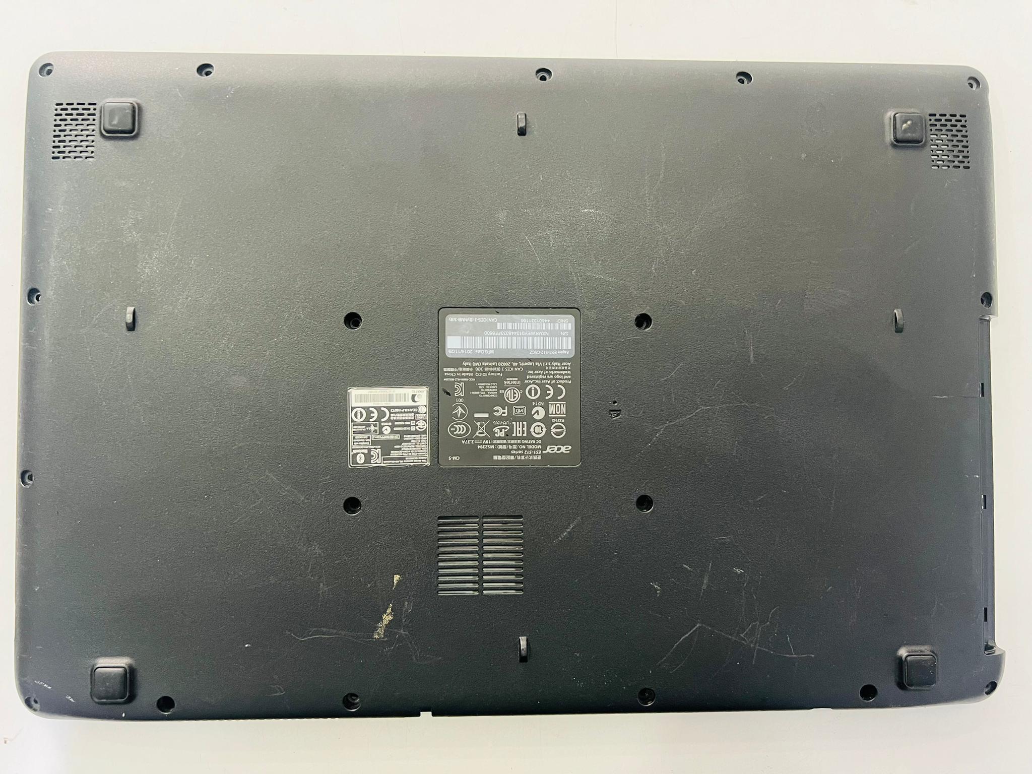 Alt KasaACER ES1-512 SERIES MODEL NO: MS2394 ALT KASA Stok: Z102