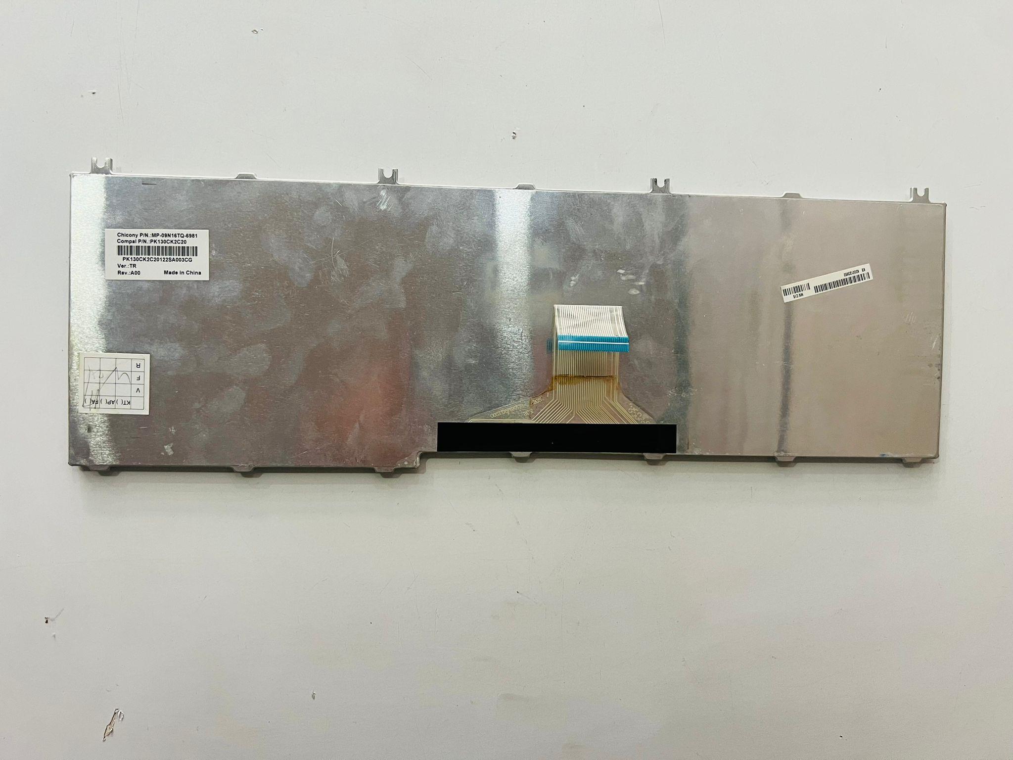 Klavye - Tuş TakımıToshiba C660 C660D Orijinal Beyaz Türkçe Klavye Tuş Takımı Stok: Z103