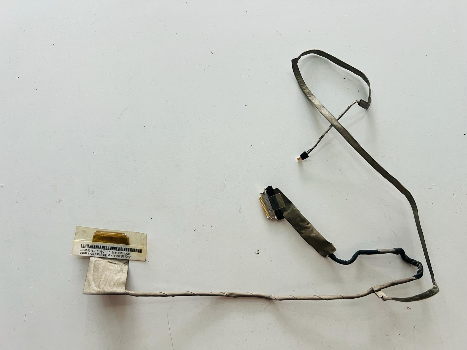 LCD Data Flex KabloLenovo G580 Orijinal Ekran Data Görüntü Kablosu DC02001ES10 JBO1 10 2CB 000 1205 QIWG6 LYDS Stok: Z104