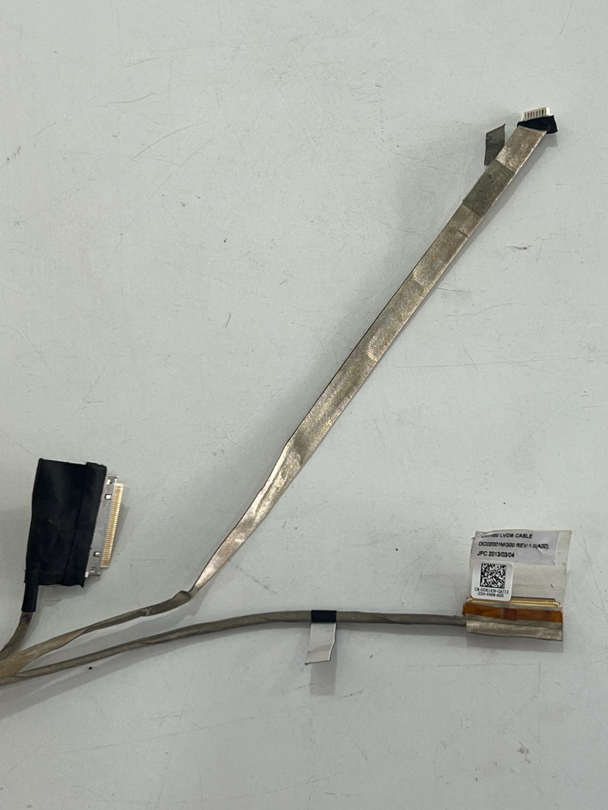 LCD Data Flex KabloDell Inspiron 15R 3521 3537 5521 V2521D 5535 5537 DR1KW Laptop LCD flex kablo DC02001MG00 CN-0DR1KW HD  s