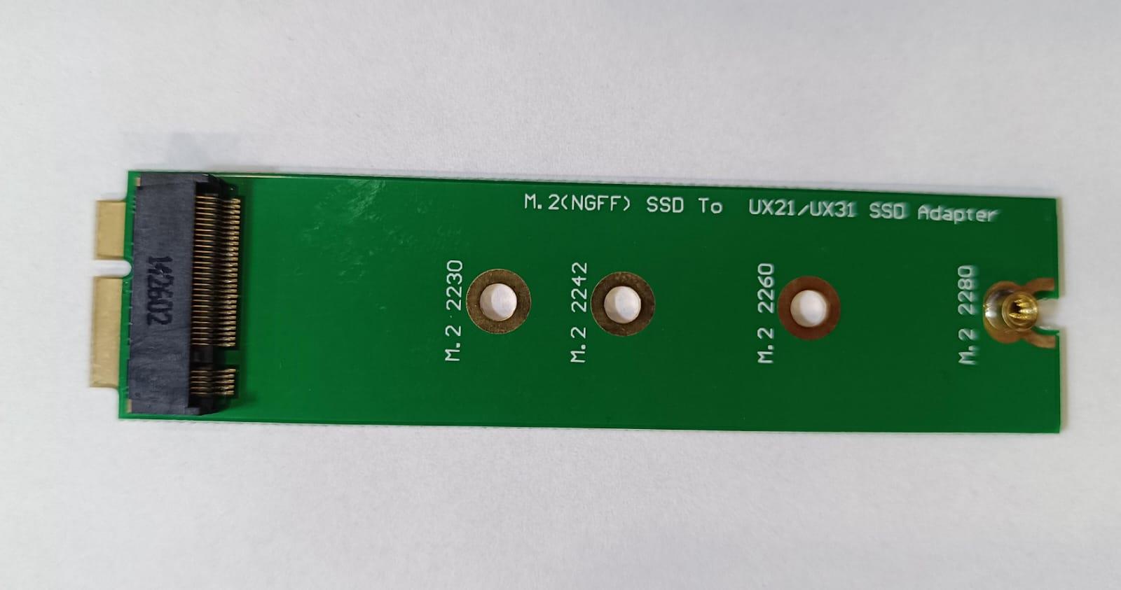 HDD Soket - YuvaSSD ADAPTER  M.2 NGFF SSD to UX31 UX21 Çevirici Adaptör 142602  Stok:Z-19