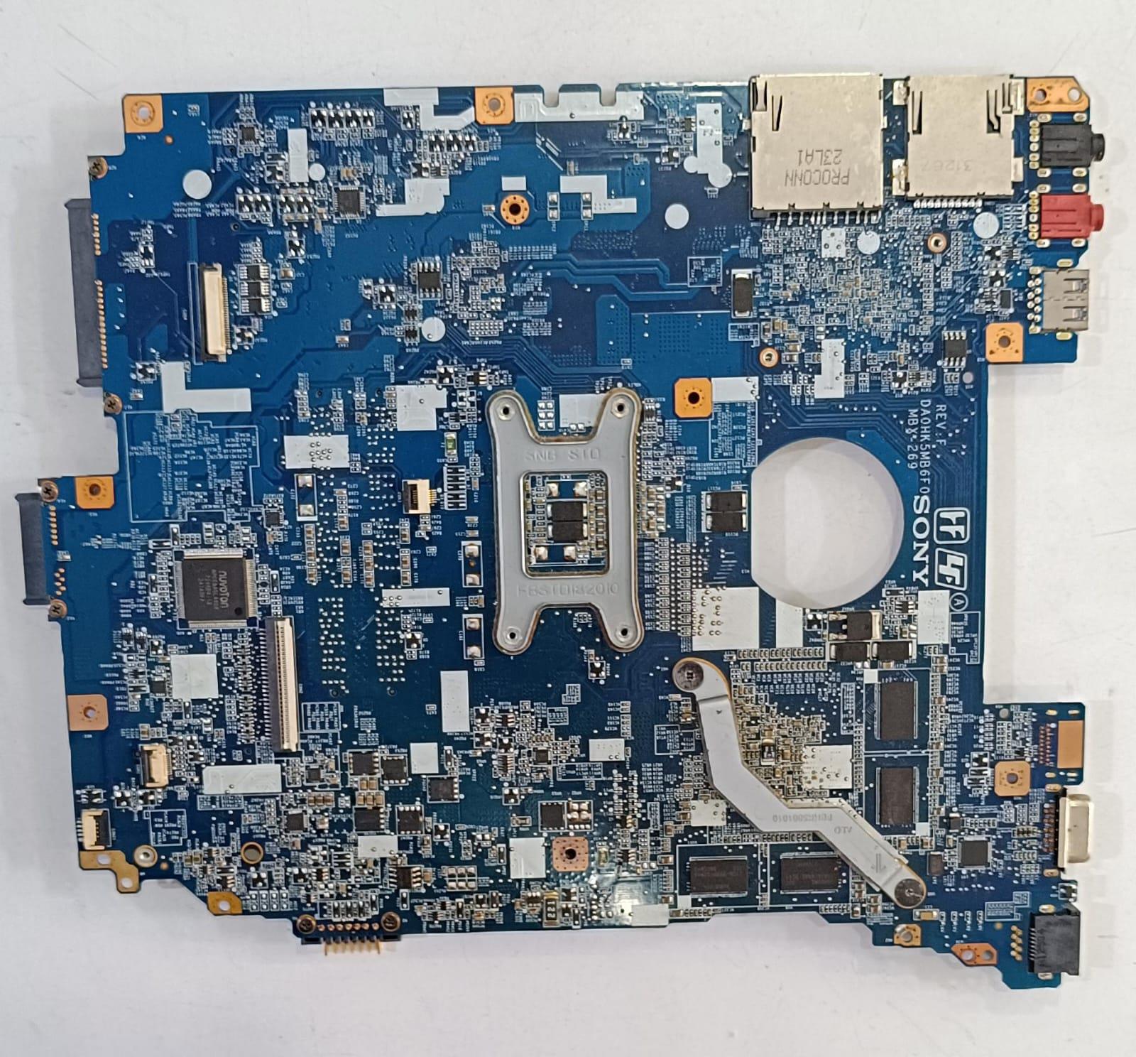 AnakartlarSony Vaio sve151g17m, sve151e11m, sve151j13m, DA0HK5MB6F0 MBX-269 Anakart Stok:Z104