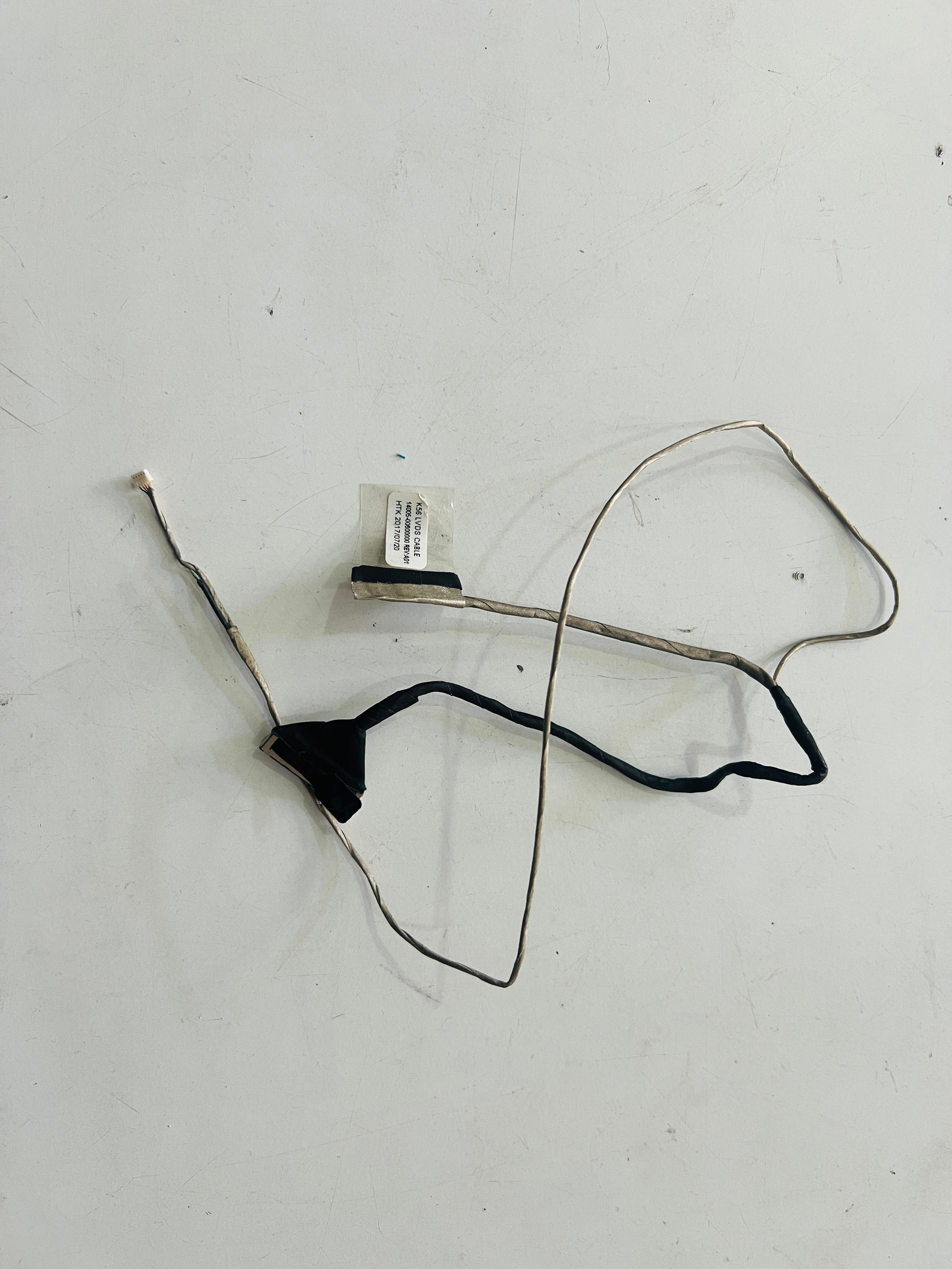 LCD Data Flex KabloORİJİNAL ASUS K56 K56CA K56CB K56CM K56C S56 S56C S56CA DATA FLEXİ EKRAN GÖRÜNTÜ KABLOSU Stok: Z18