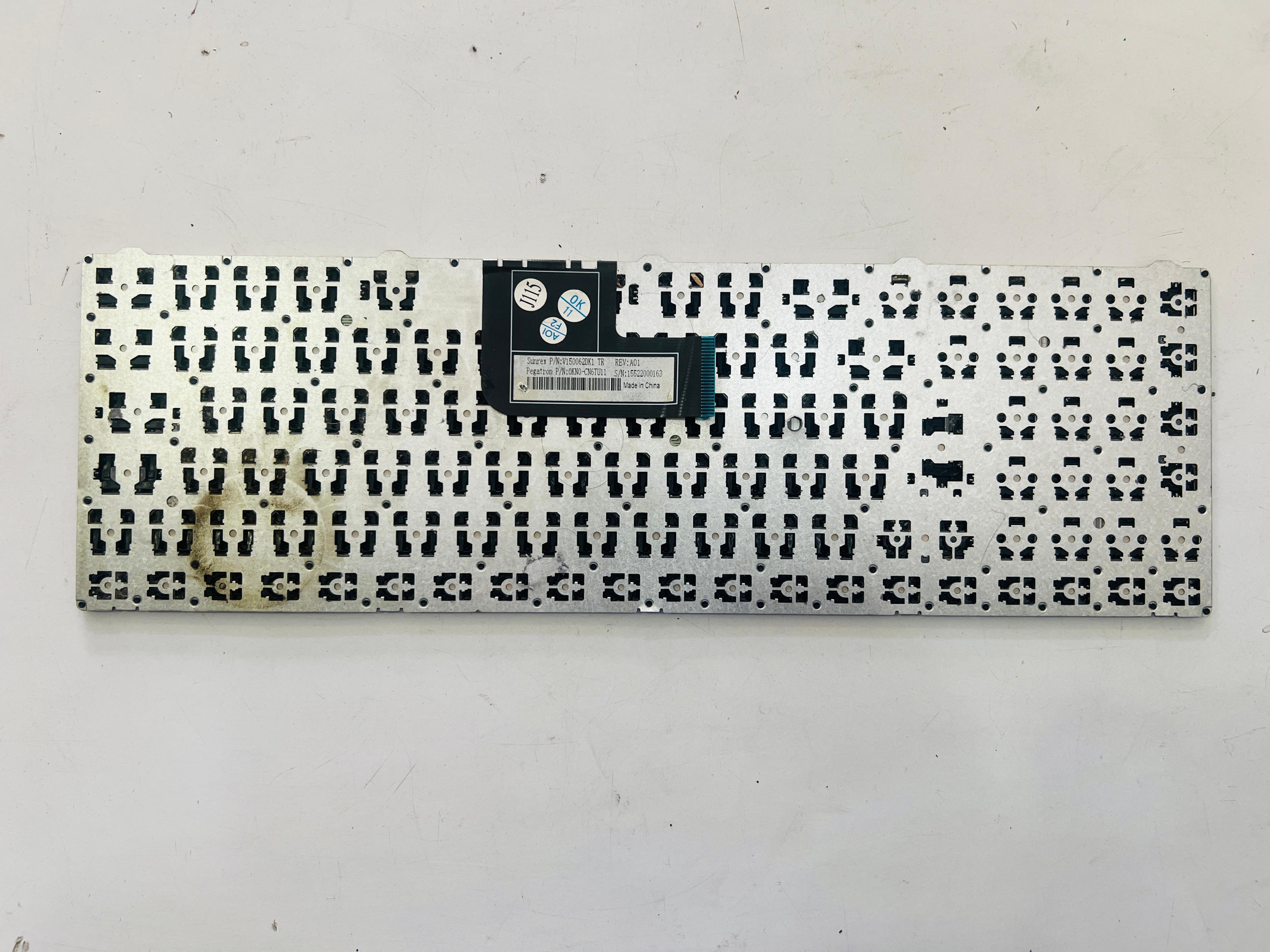 Klavye - Tuş TakımıORİJİNAL CASPER NİRVANA C700 GRİ KLAVYE  P/N: V150062DK1 Stok: Z31