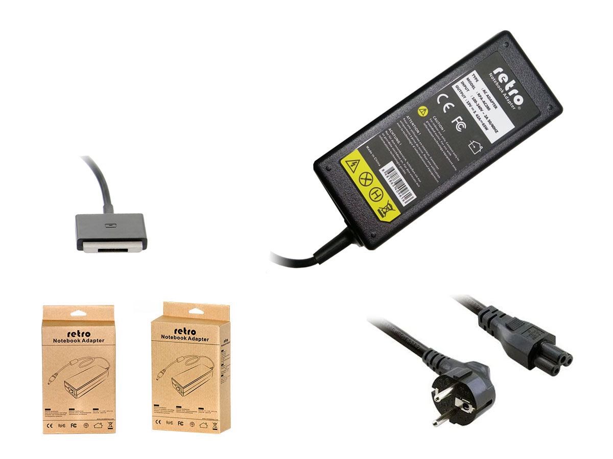 RETRO Asus Transformer Book TX300Ca 65W Notebook Adapt�r� RPA-AC280