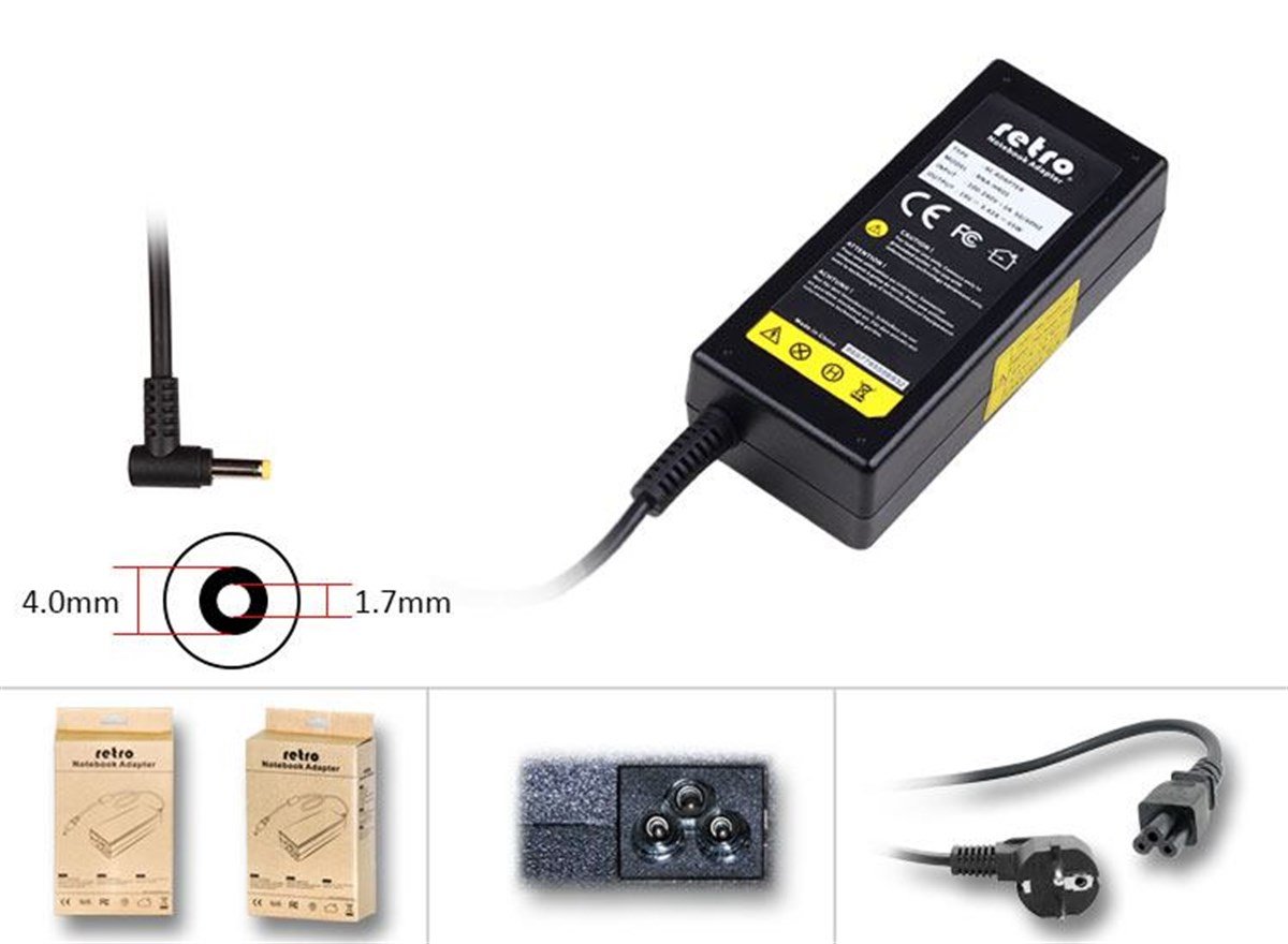 RETRO Casper CBL, CGE, X300V Notebook Ultrabook Adapt�r RNA-HR02