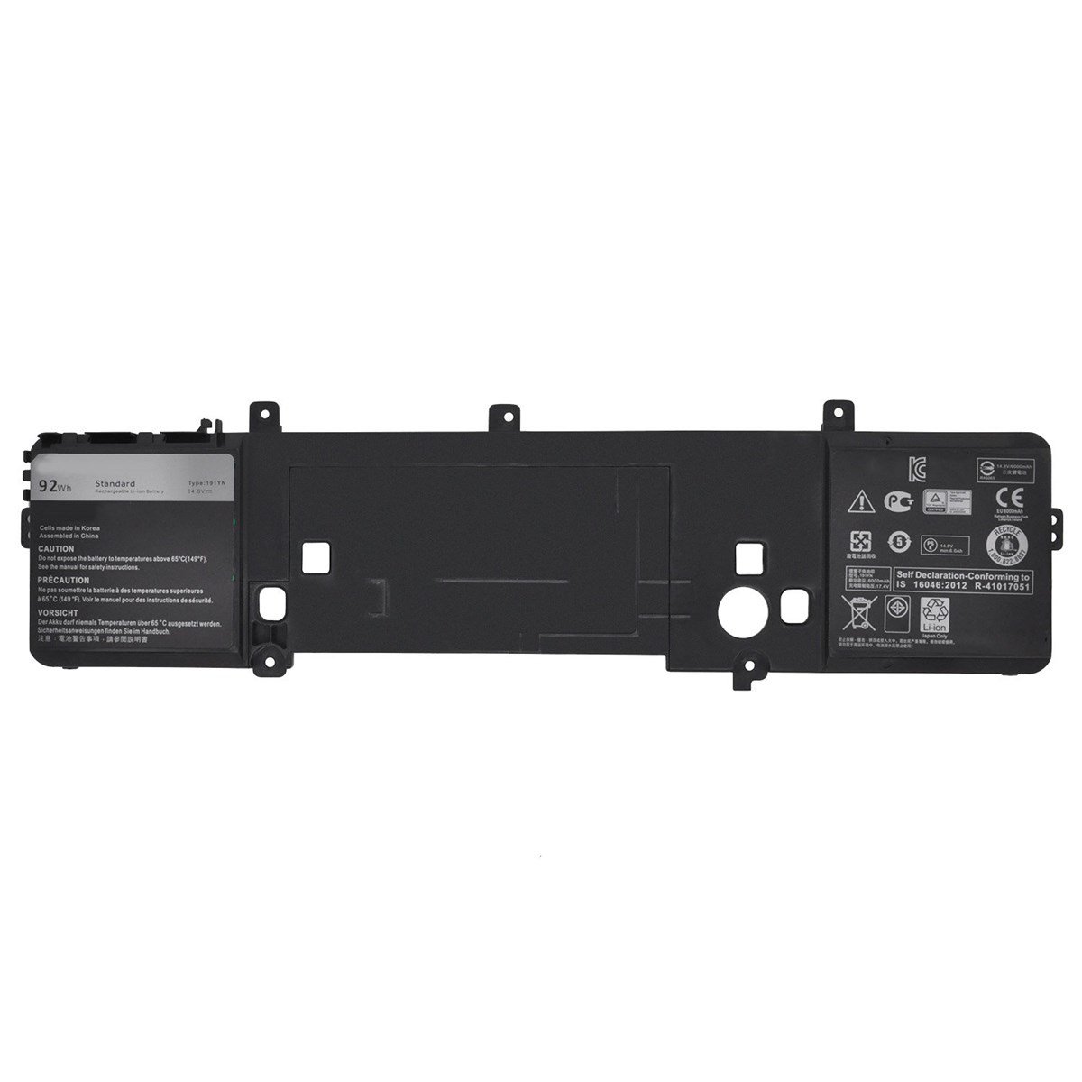 RETRO Dell Alienware 15 R1, 15 R2, 191YN Notebook Bataryas�