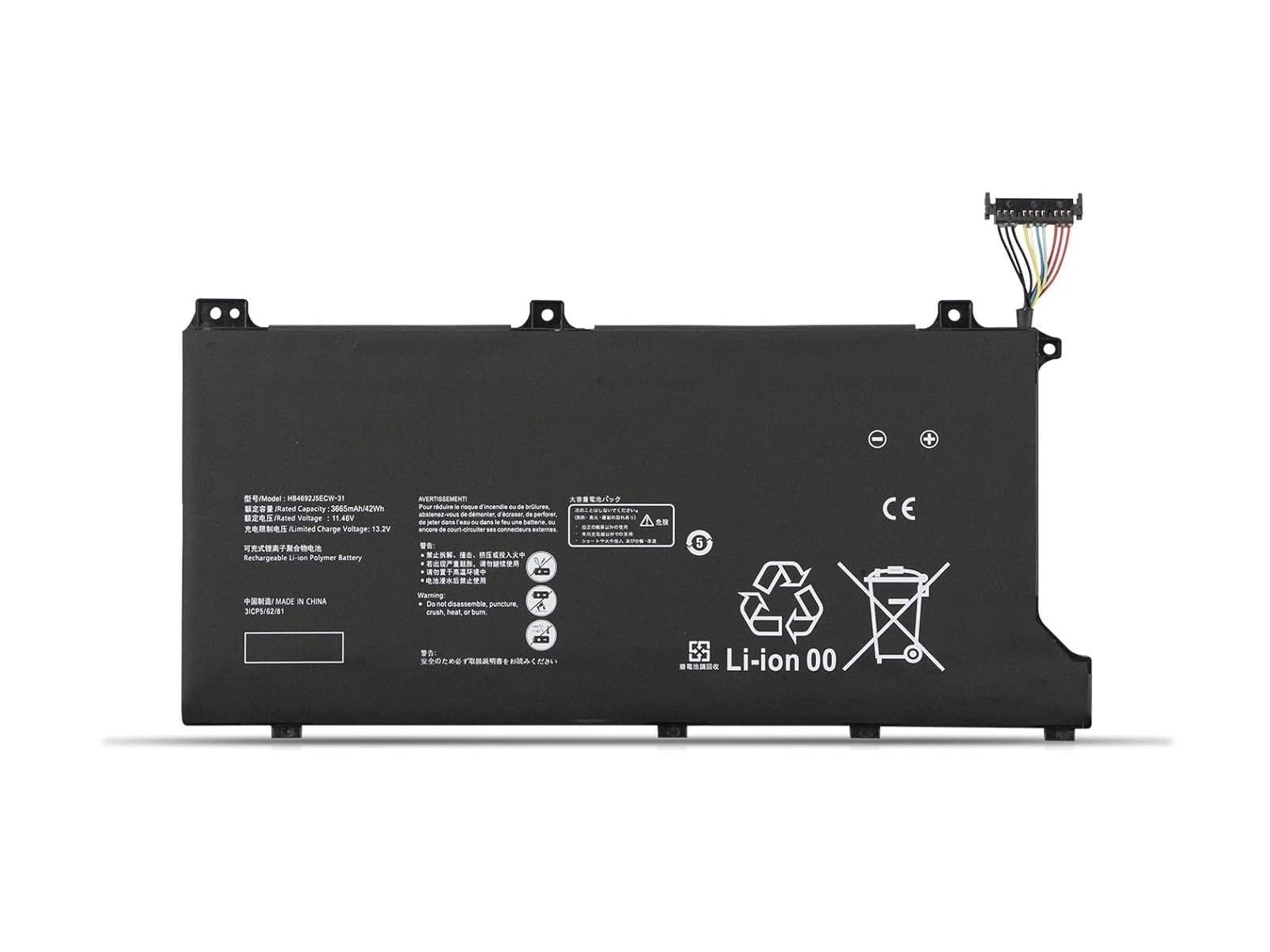 RETRO Huawei MateBook HB4692J5ECW-31 Notebook Bataryası