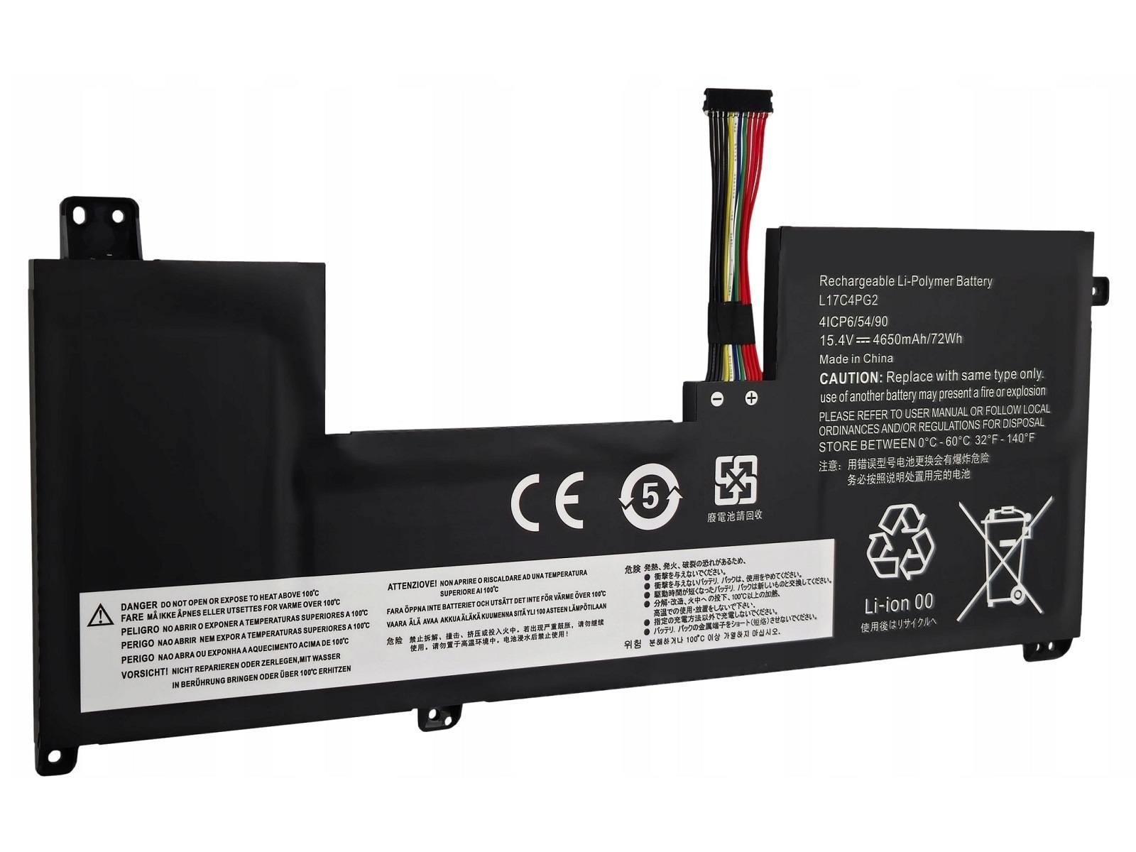 RETRO Lenovo Legion Y730-17ICH, L17C4PG2 Notebook Bataryası